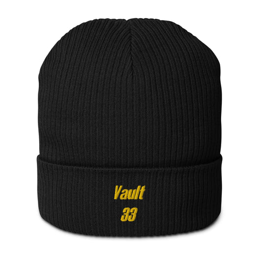 Vault 33 Organic ribbed beanie (Fallout) - Fungi Freak