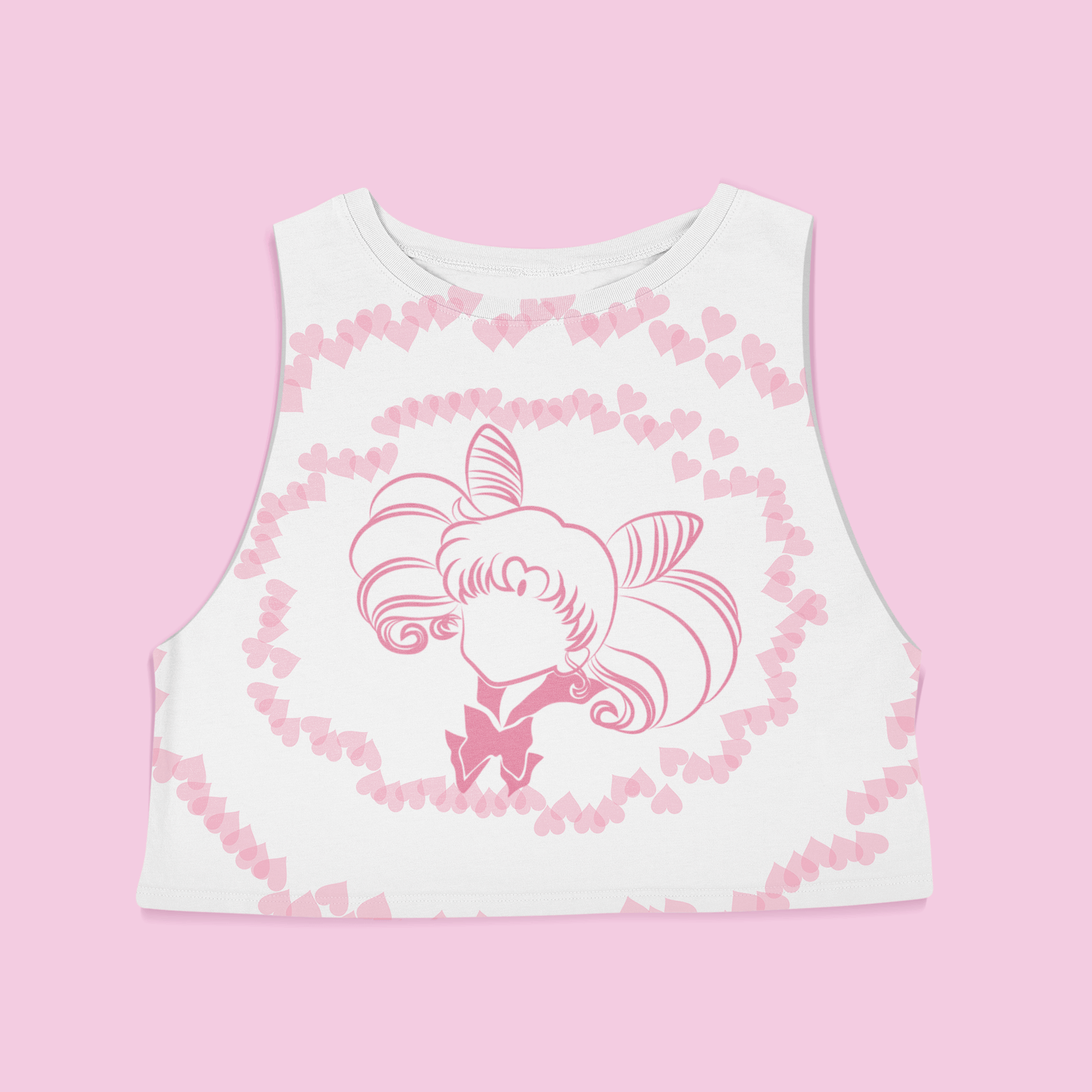 Sailor Chibi Moon Crop Top – Inspired by Sailor Moon Fungi Freak