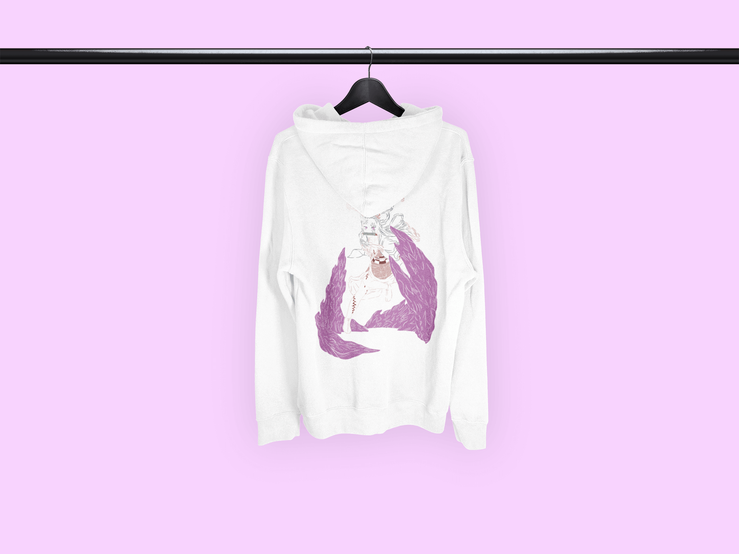 Sudadera con capucha Nezuko: inspirada en Demon Slayer