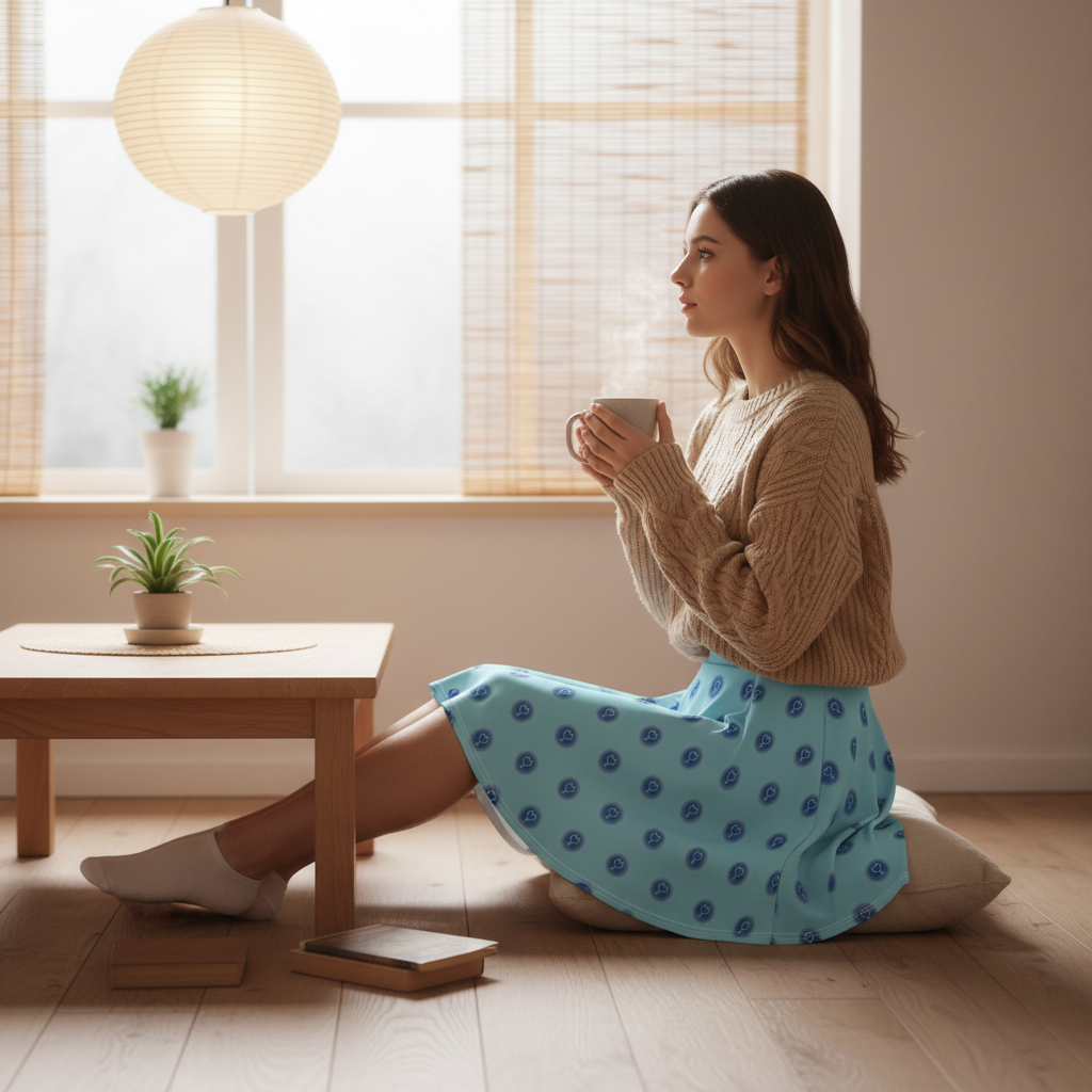 Sailor Mercury Skater Skirt – Inspired by Sailor Moon Fungi Freak