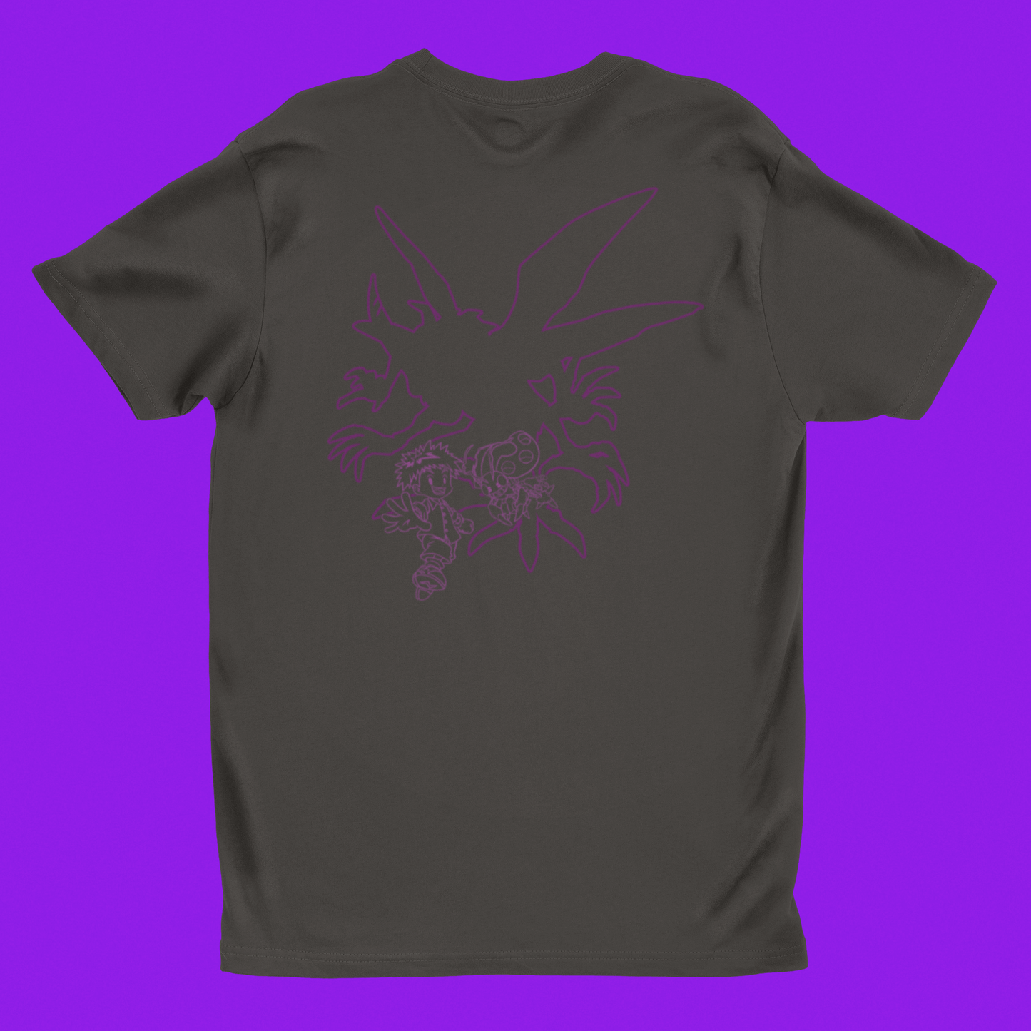 Knowledge Crest/Tentomon Oversized T-shirt – Inspired by Digimon Adventure Fungi Freak