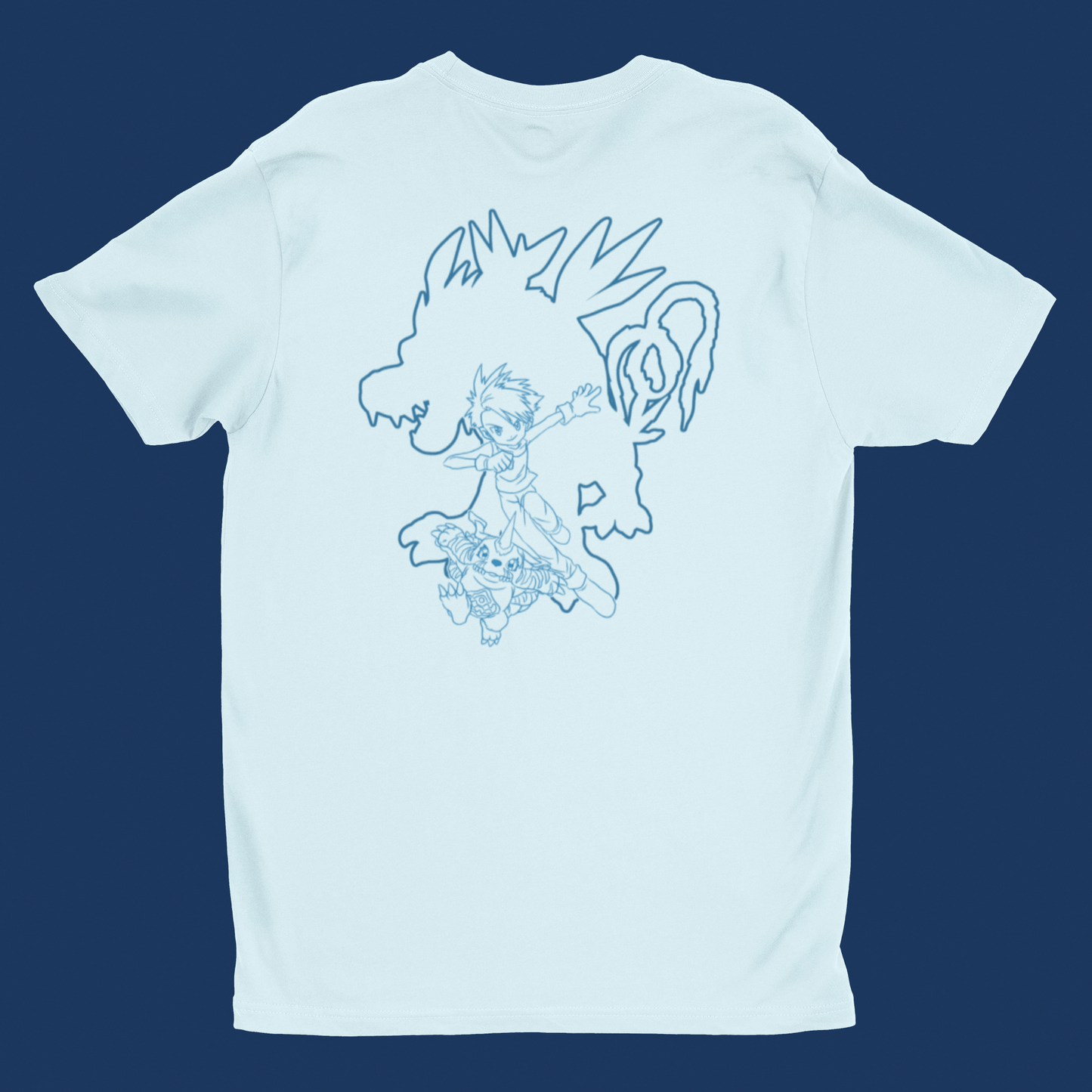 Yamato/Gabumon T-shirt – Inspired by Digimon Adventure Fungi Freak