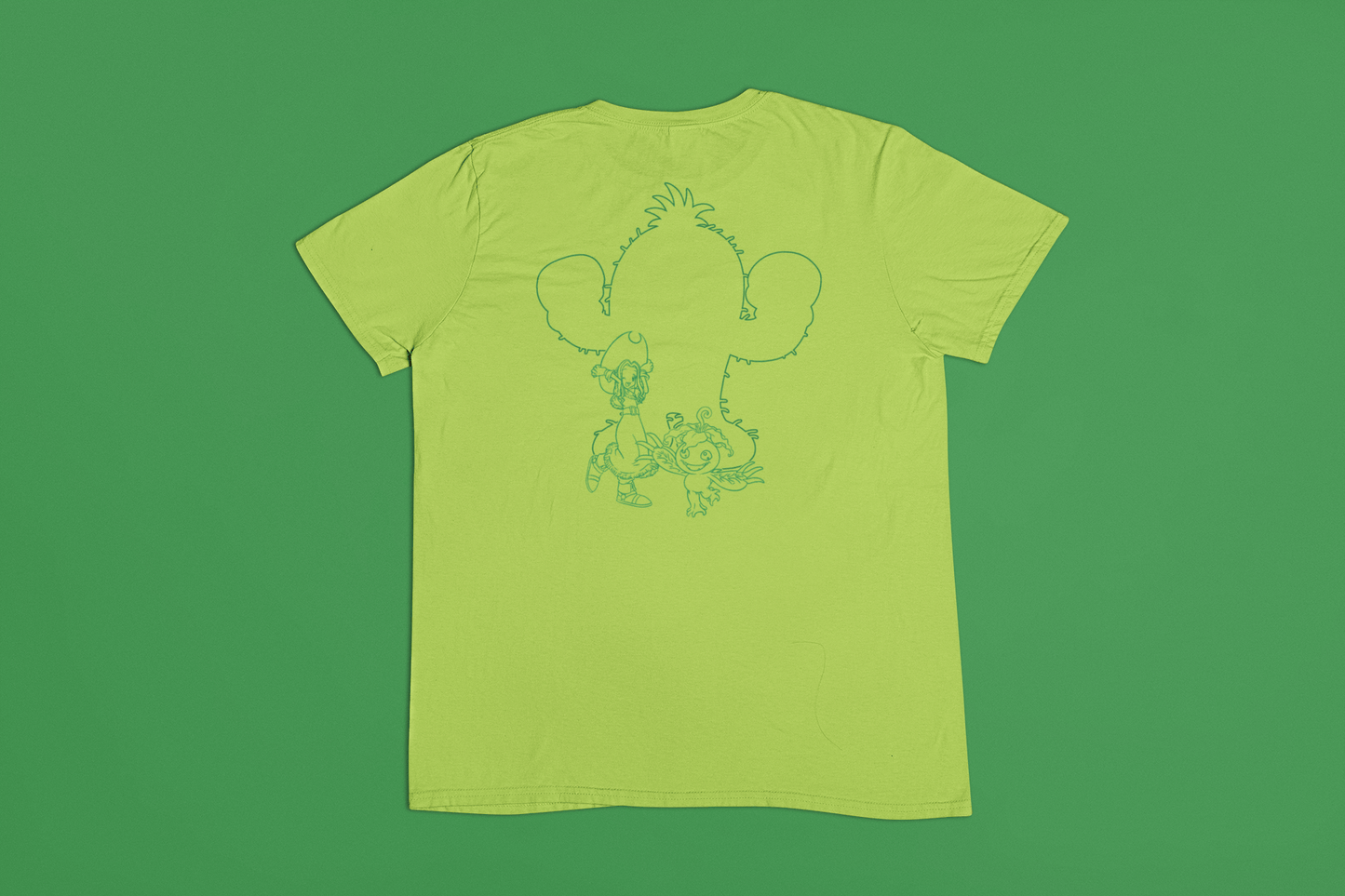 Mimi/Palmon T-shirt – Inspired by Digimon Adventure Fungi Freak