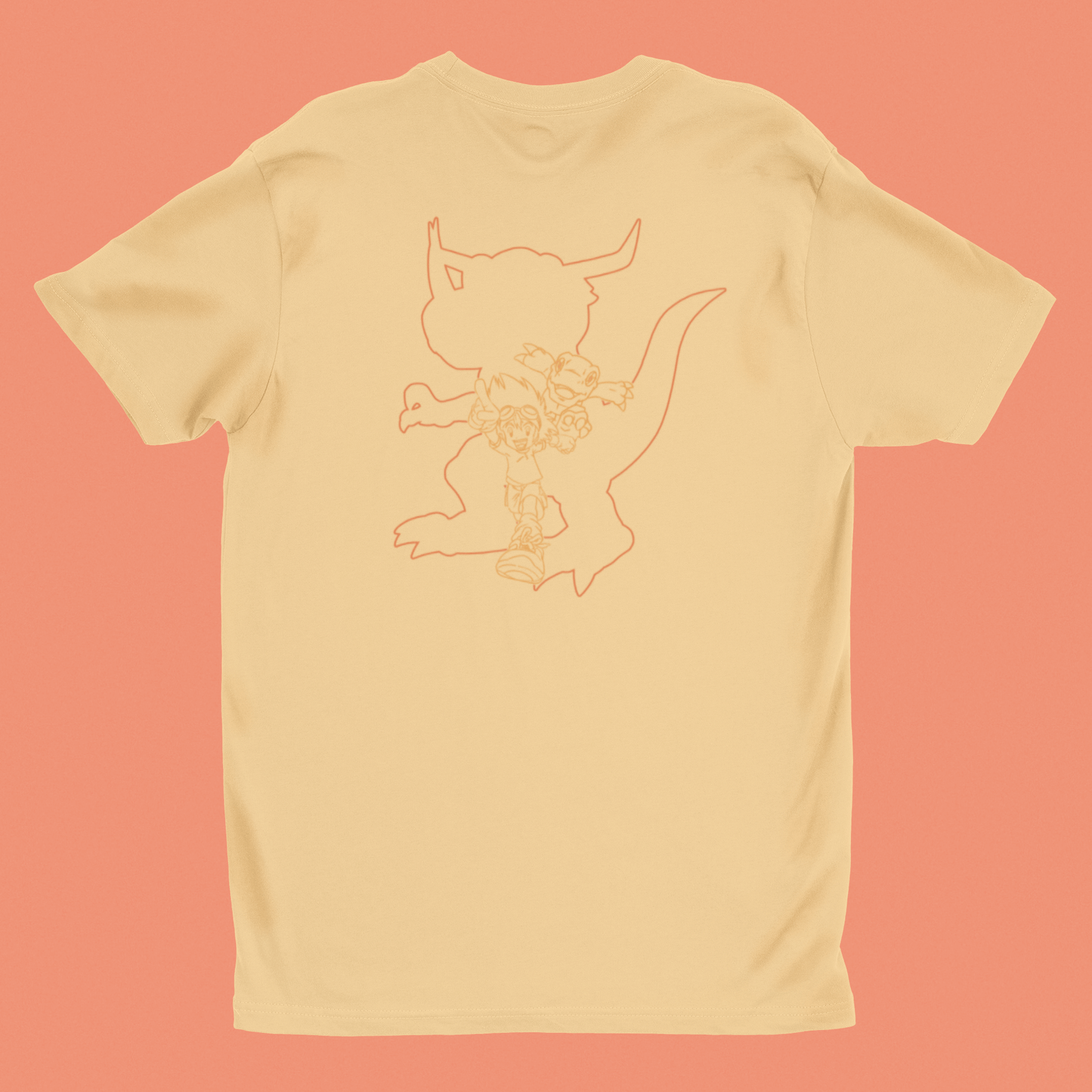 Taichi/Agumon T-shirt – Inspired by Digimon Adventure Fungi Freak