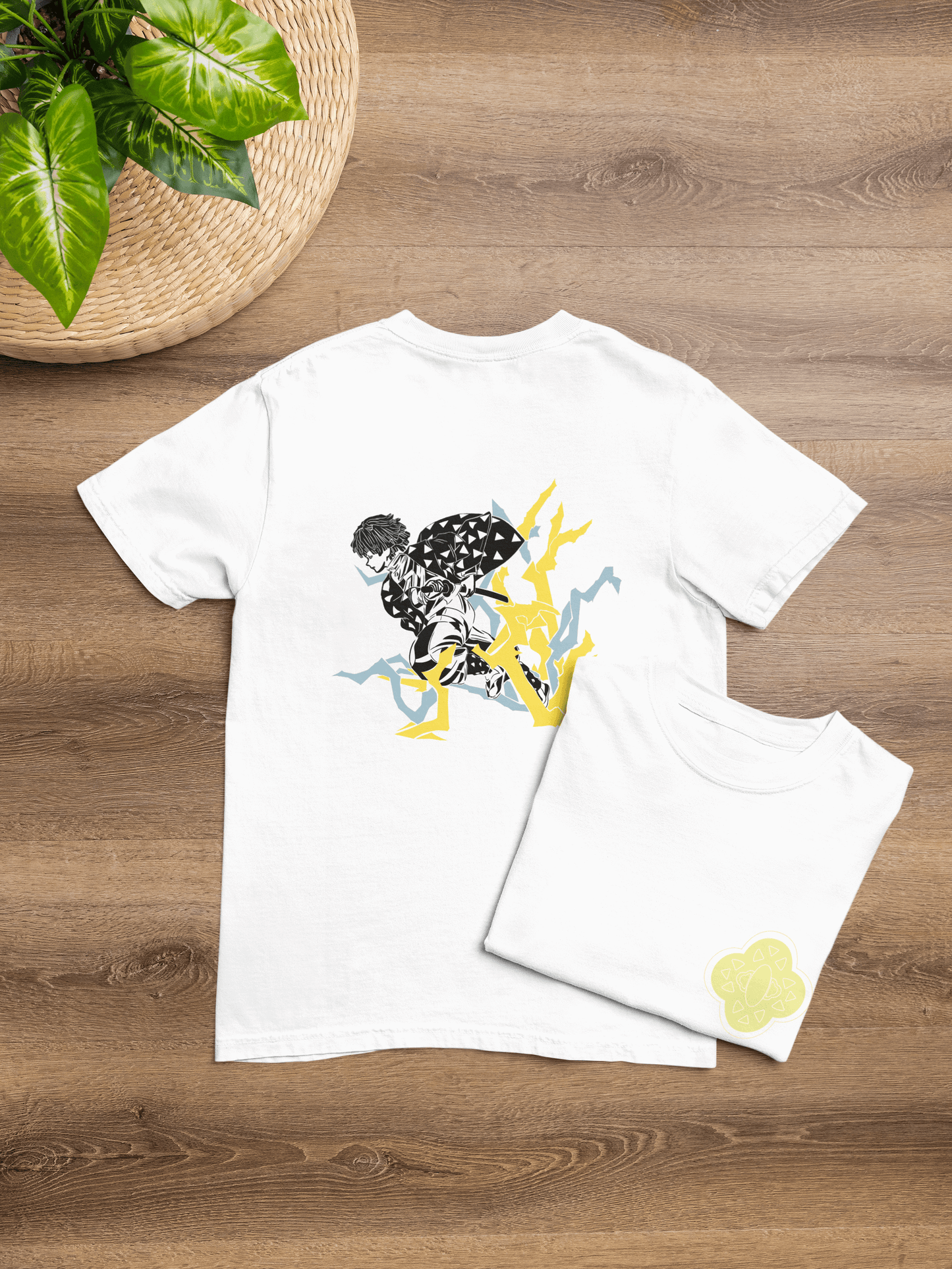 Zenitsu T-shirt - Inspired by Demon Slayer Fungi Freak