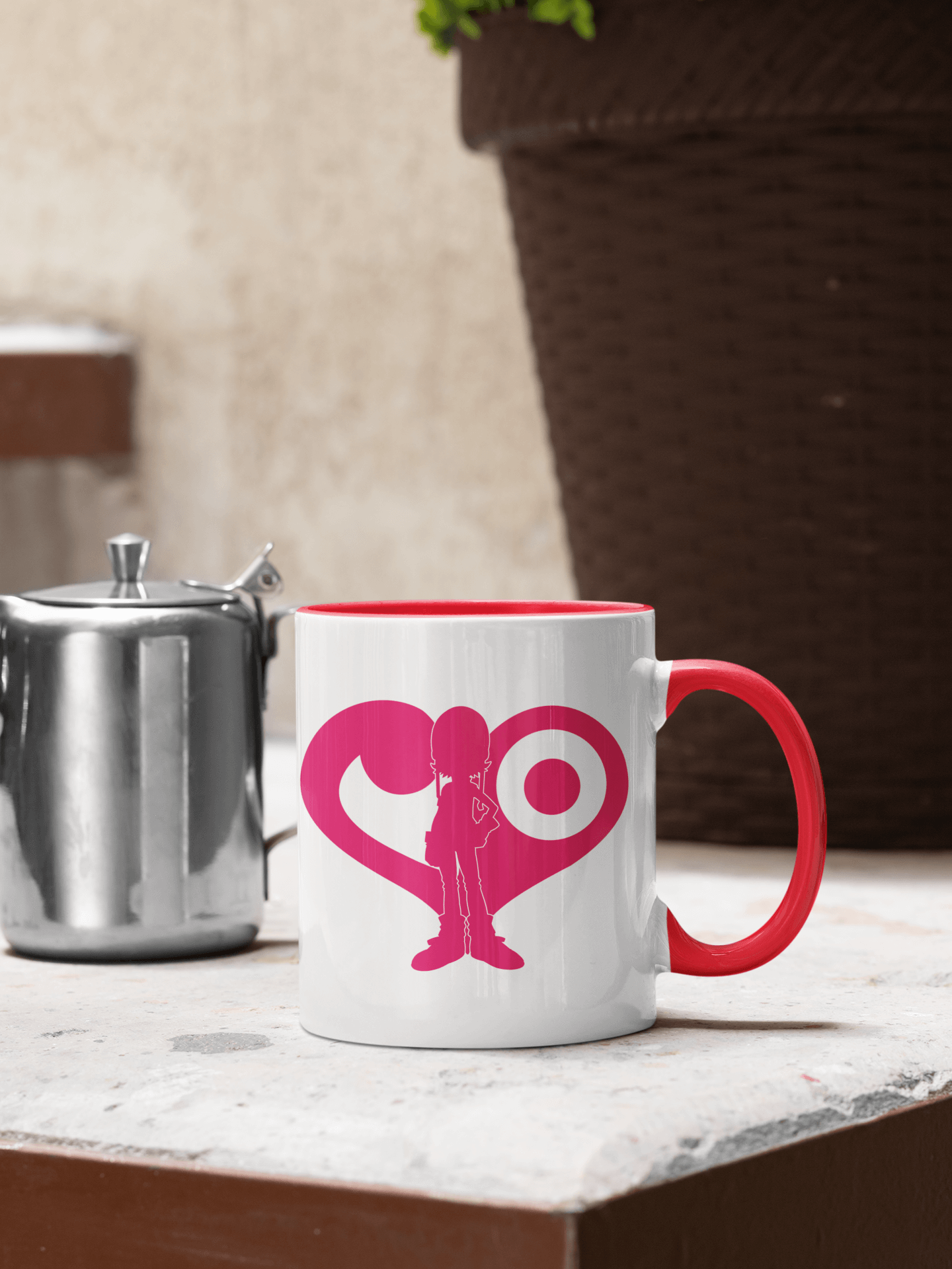 Sora/Piyomon Mug with Color Inside – Inspired by Digimon Adventure Fungi Freak