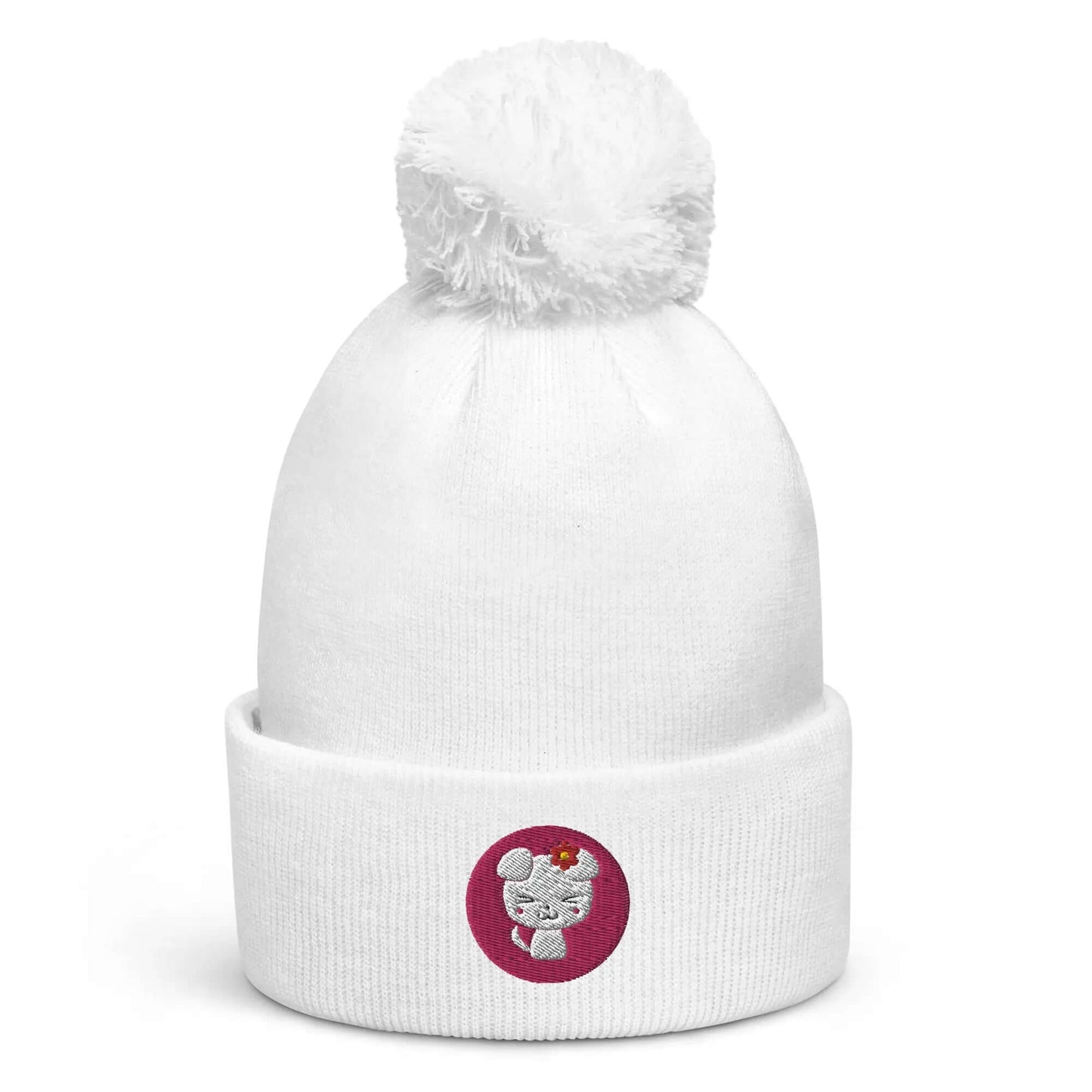 Hachi dog design pom pom beanie (Nana) - Fungi Freak