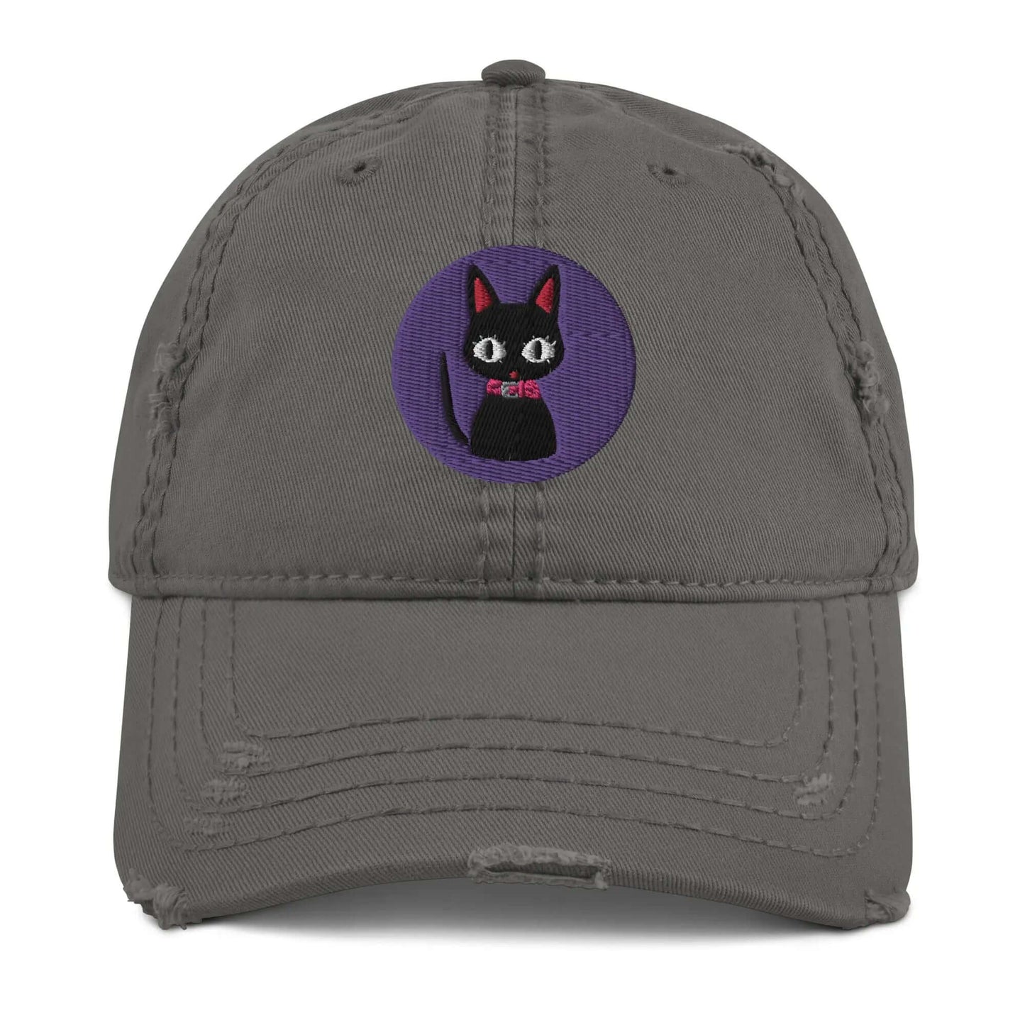 Nana cat design distressed cap (Nana) - Fungi Freak