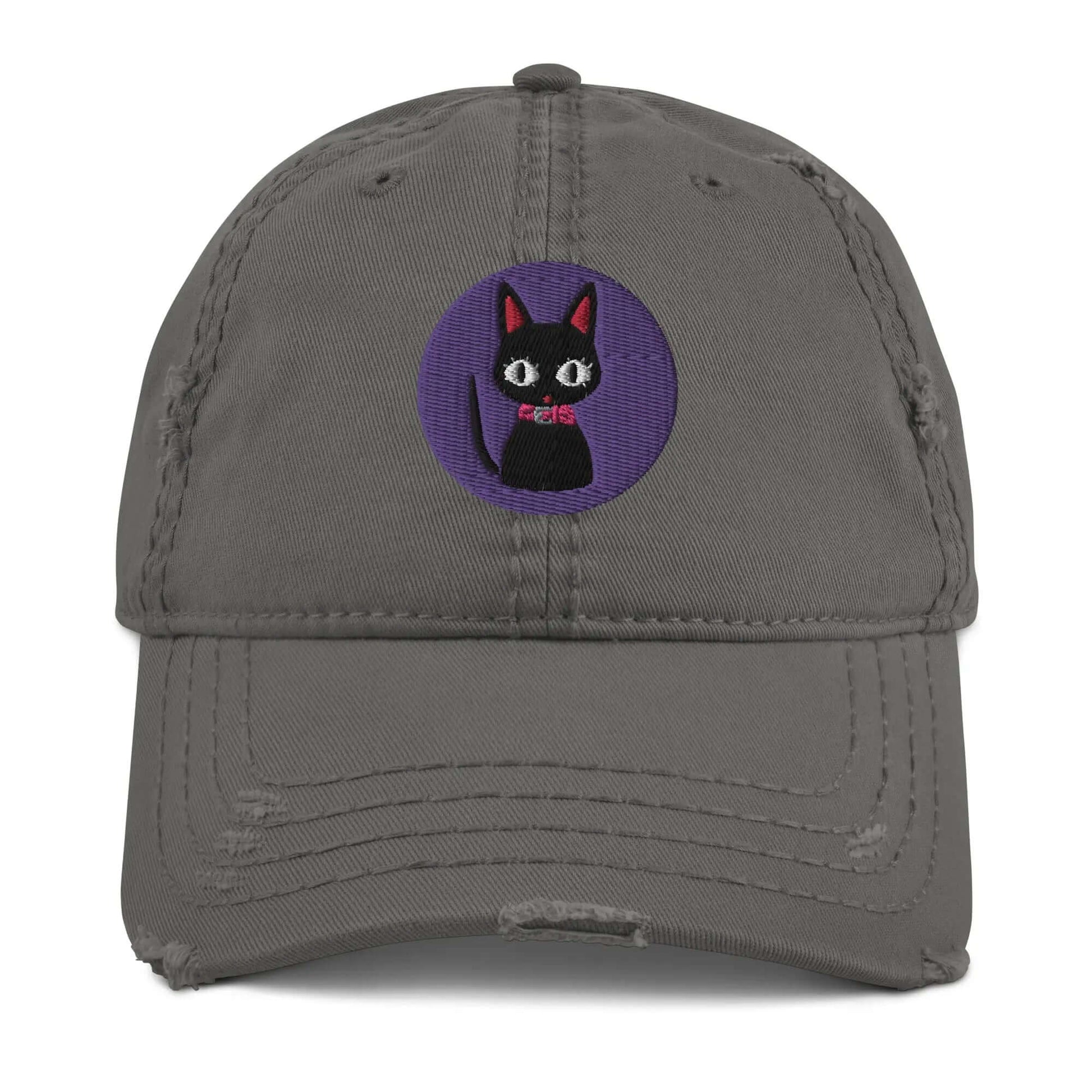 Nana cat design distressed cap (Nana) - Fungi Freak