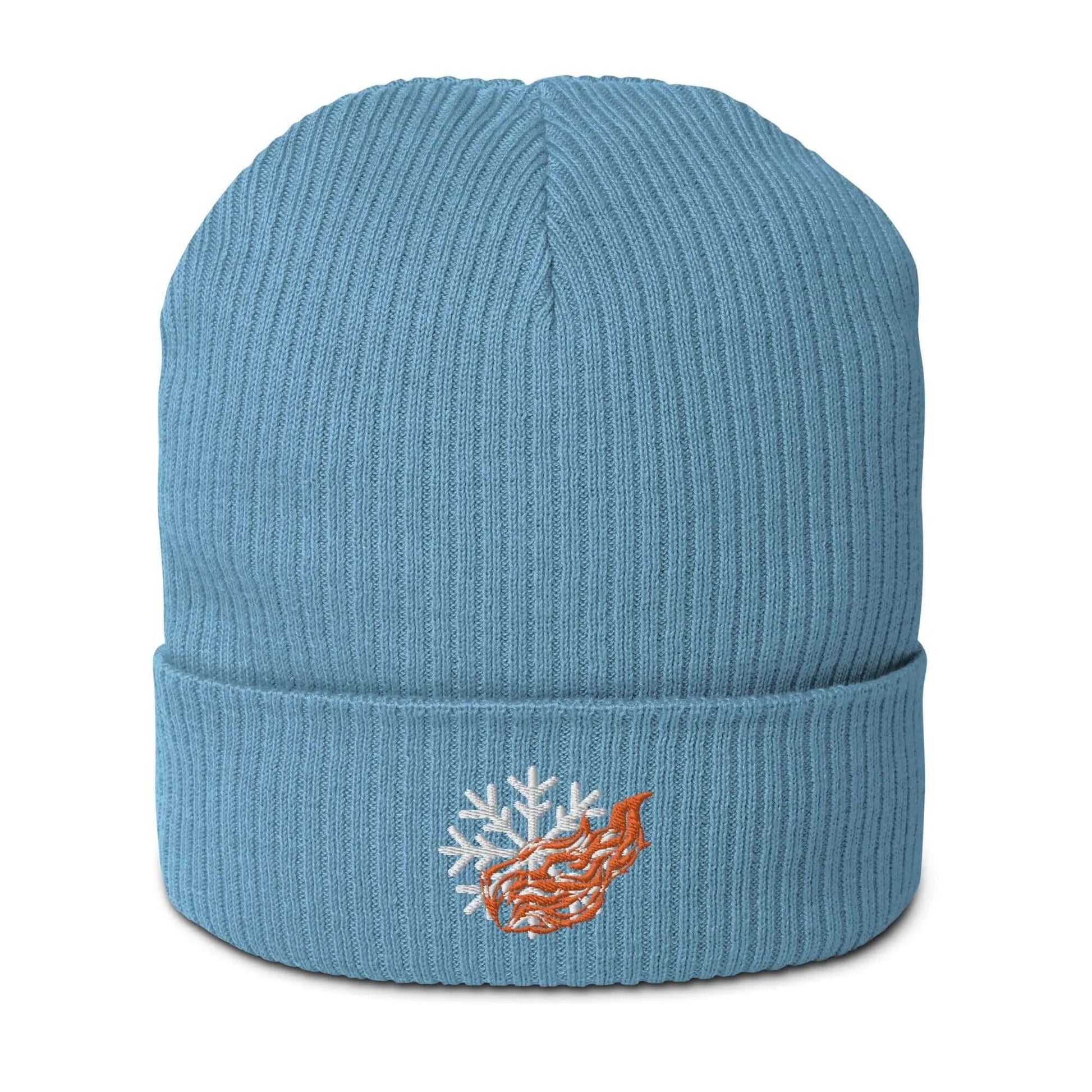 Todoroki Quirk Symbol Organic ribbed beanie (My Hero Academia) - Fungi Freak