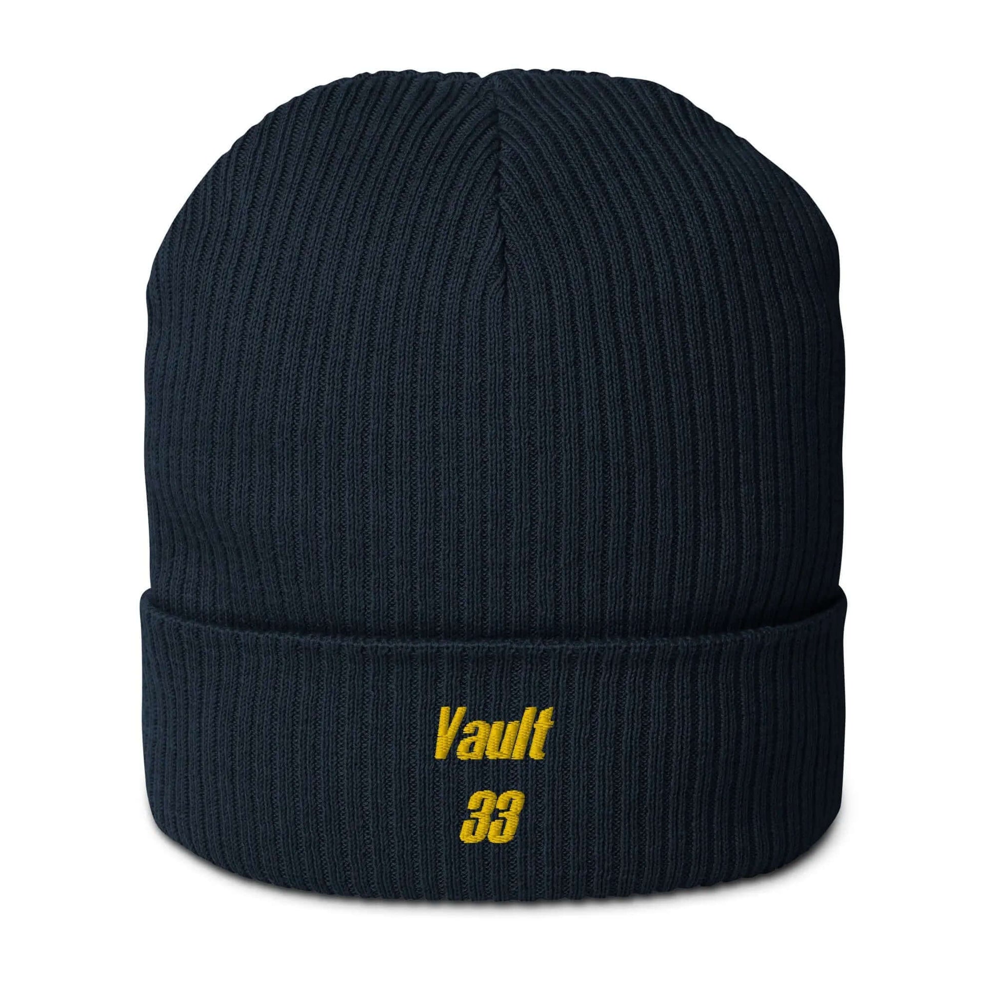 Vault 33 Organic ribbed beanie (Fallout) - Fungi Freak
