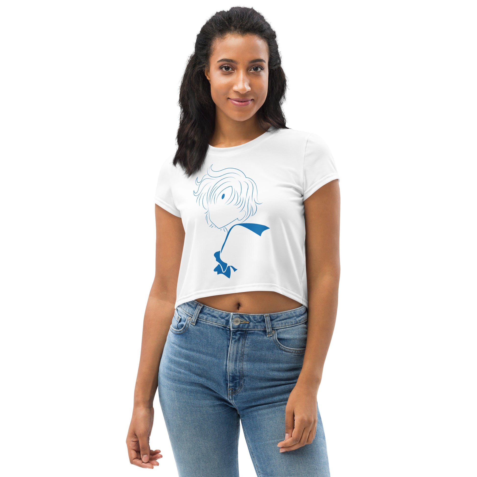 Sailor Mercury Crop Tee (Sailor Moon)