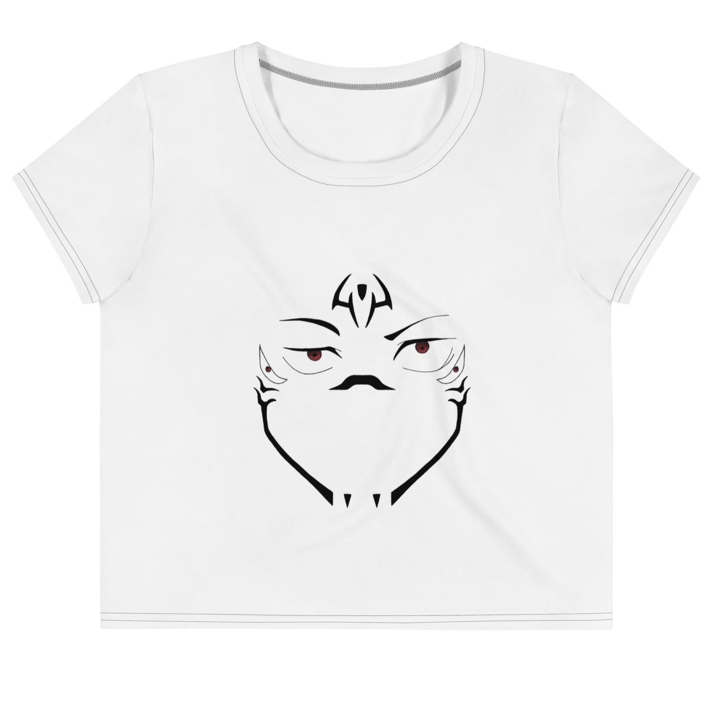 Sukuna face Crop Tee (Jujutsu Kaisen)