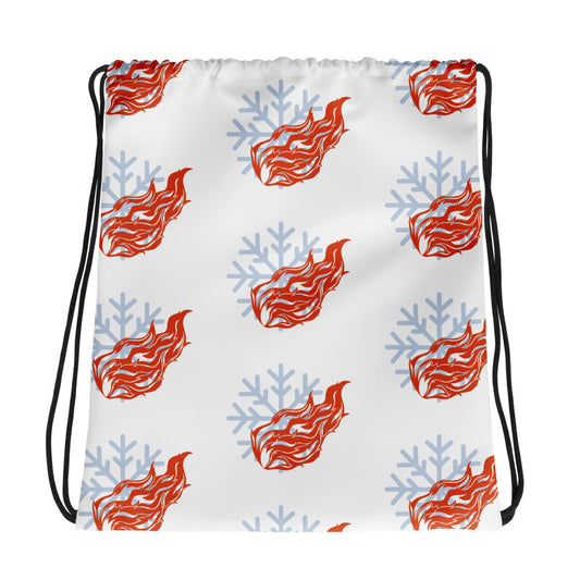 Todoroki Quirk Symbol Drawstring Bag (My Hero Academia)