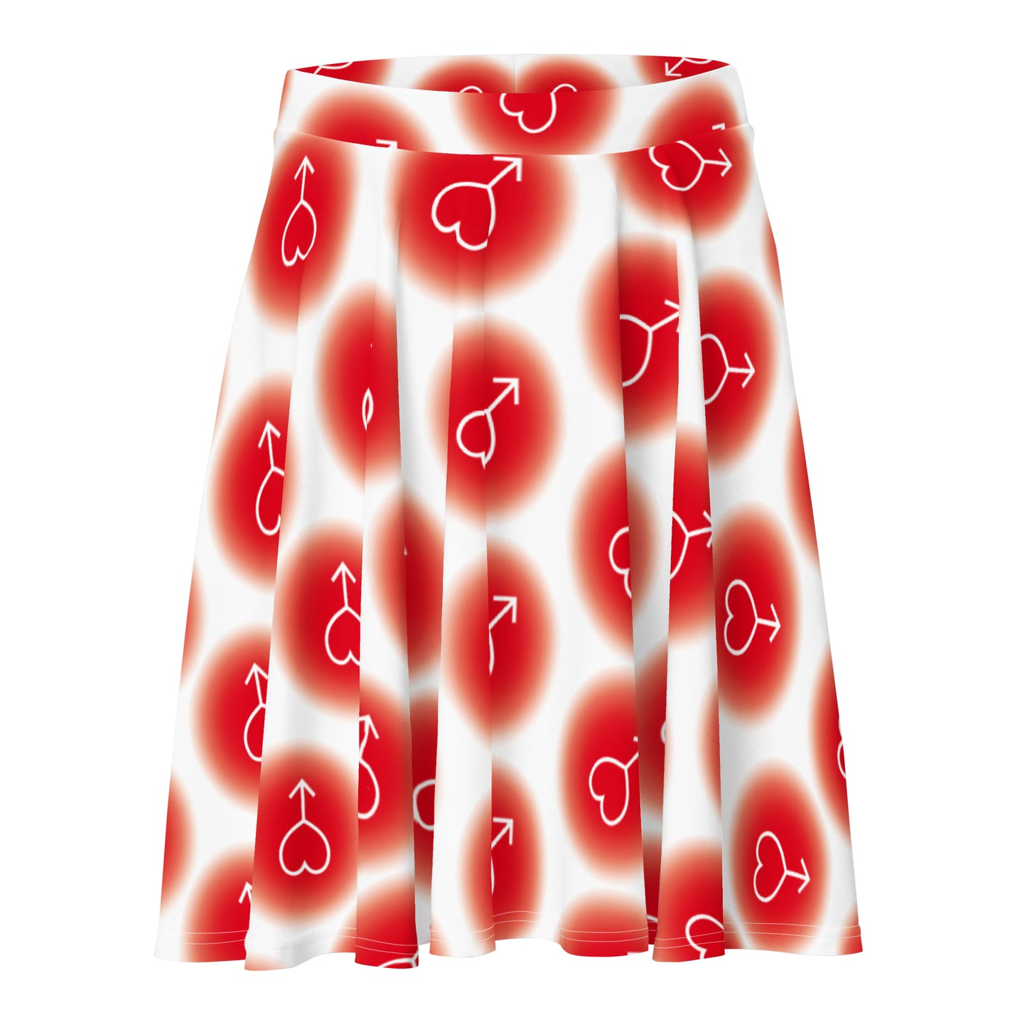 Sailor Mars Symbol Skater Skirt (Sailor Moon)