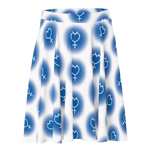 Sailor Mercury Symbol Skater Skirt (Sailor Moon)