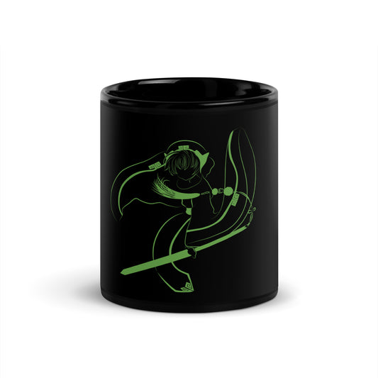 Shaoran Black Glossy Mug (CardCaptor Sakura)