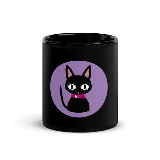 Nana Black Glossy Mug (Nana)