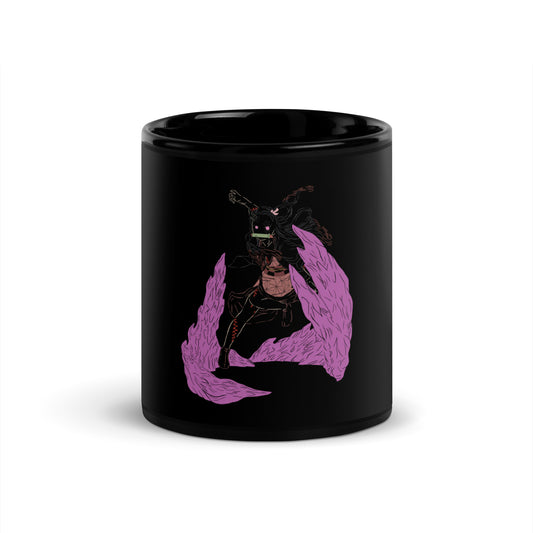 Nezuko Black Glossy Mug (Demon slayer)