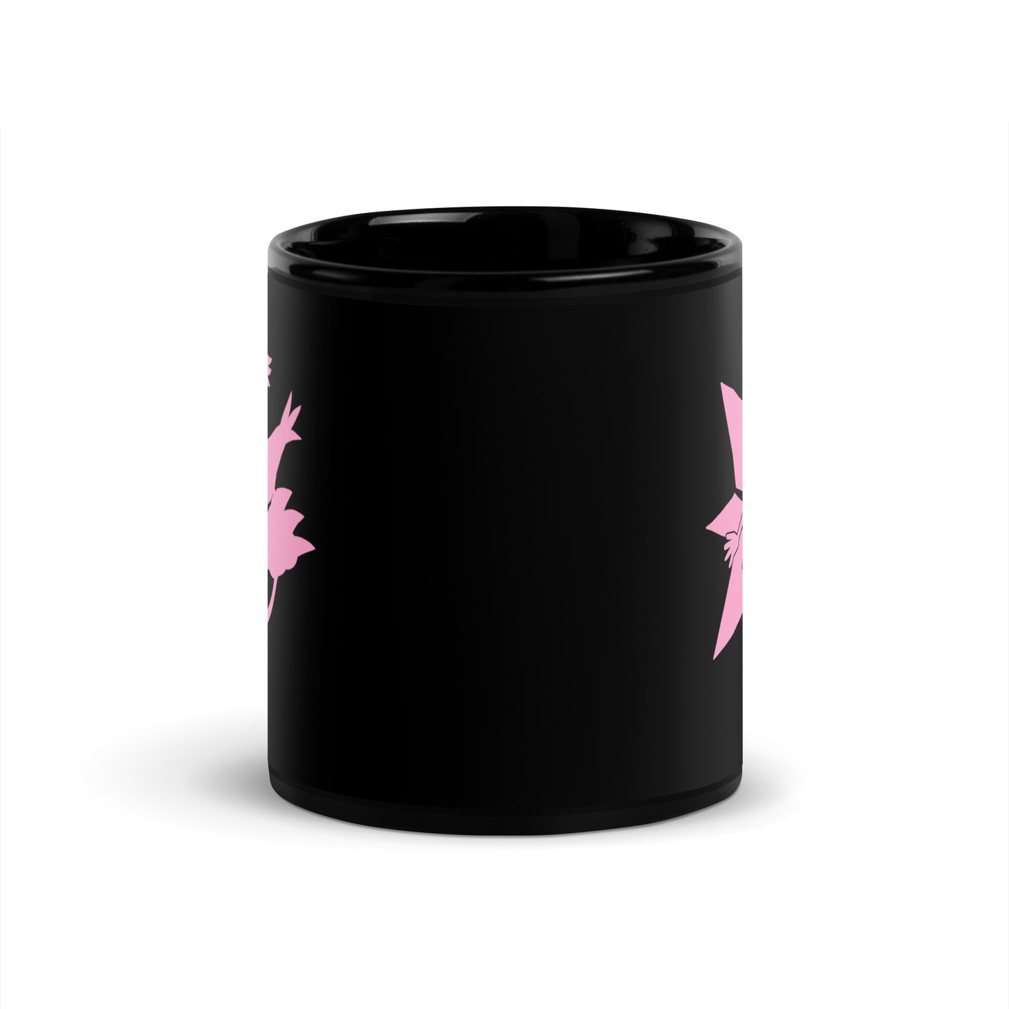 Hikari (Kari)/Tailmon (Gatomon) Black Glossy Mug (Digimon)