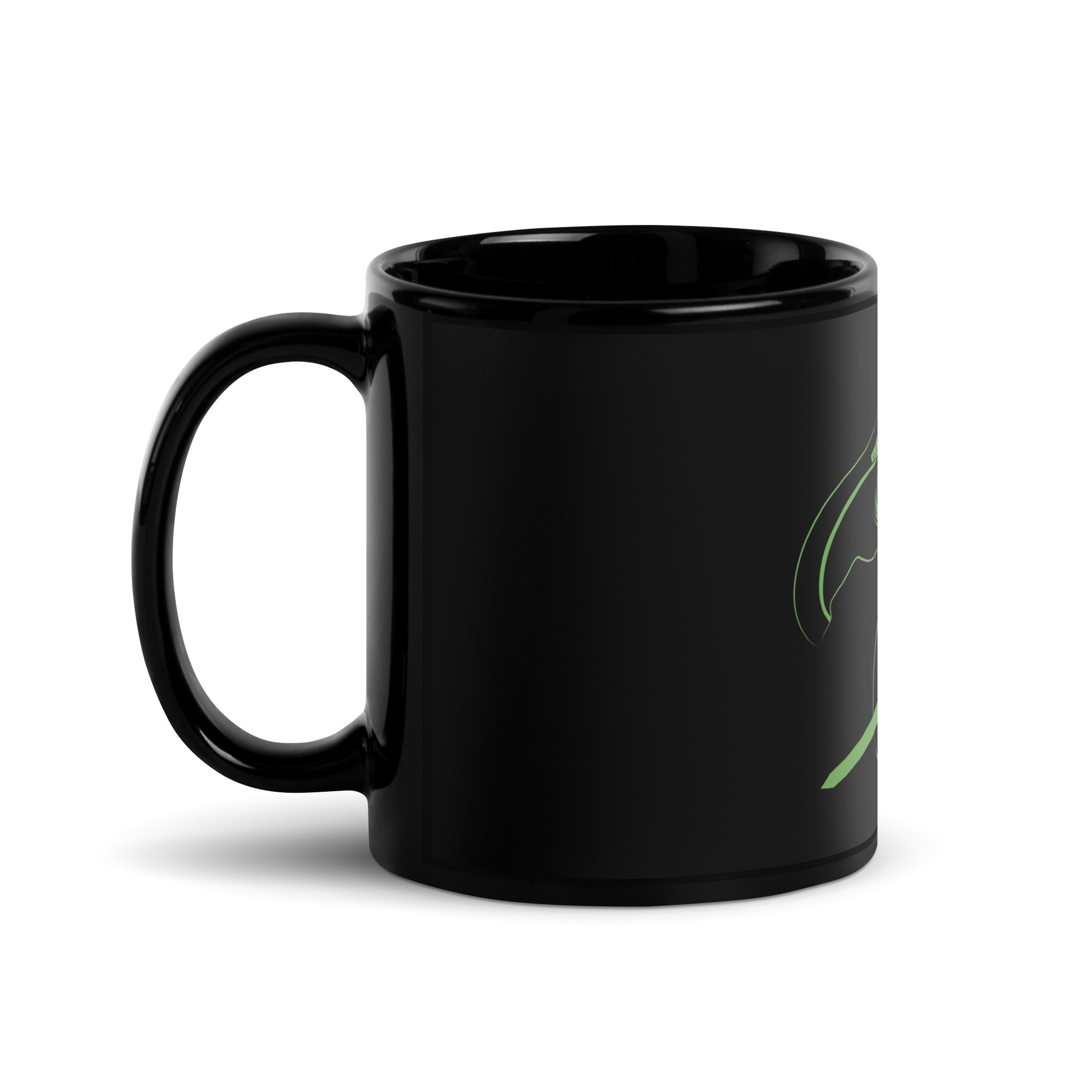 Shaoran Black Glossy Mug (CardCaptor Sakura)