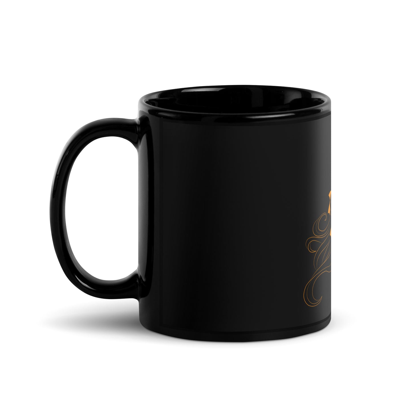 Sailor Venus Black Glossy Mug (Sailor Moon)