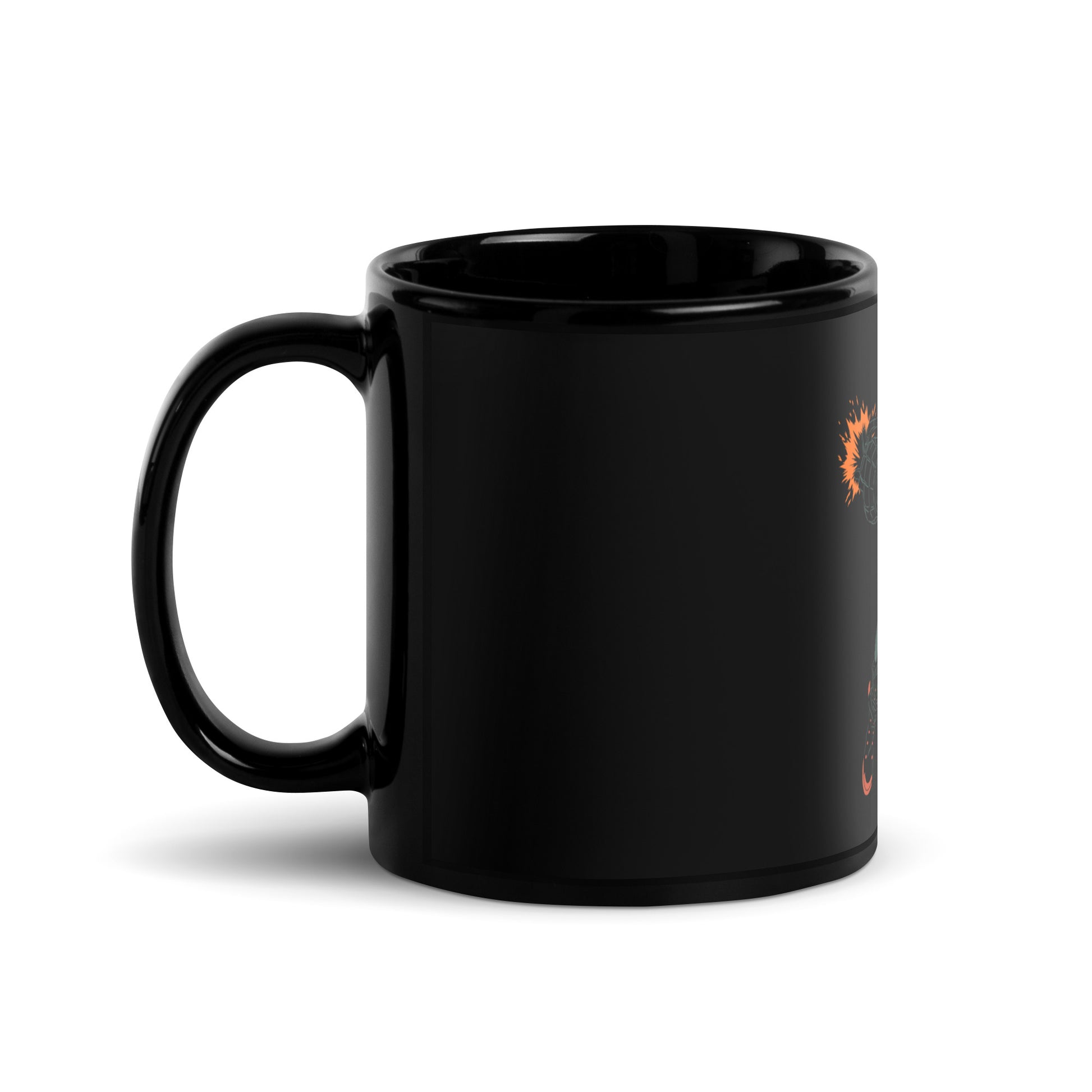 Bakugou Black Glossy Mug (My Hero Academia)