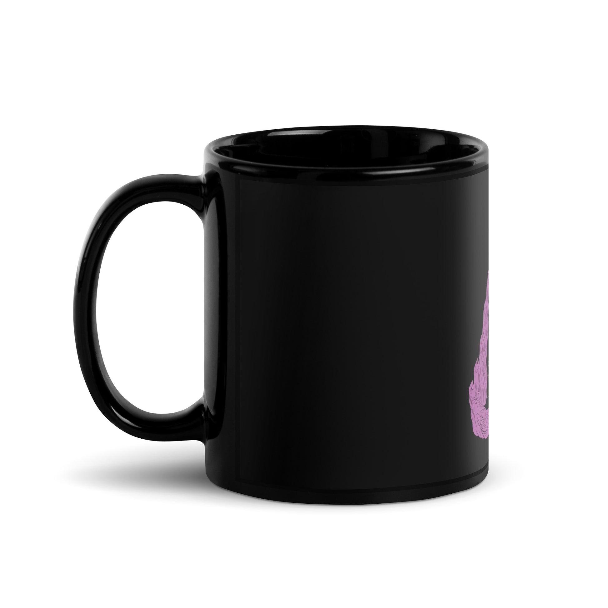 Nezuko Black Glossy Mug (Demon slayer)