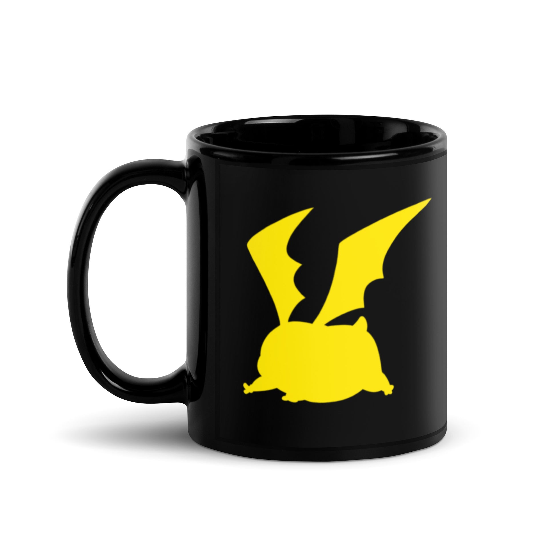 Takeru (T.K.)/Patamon Black Glossy Mug (Digimon)