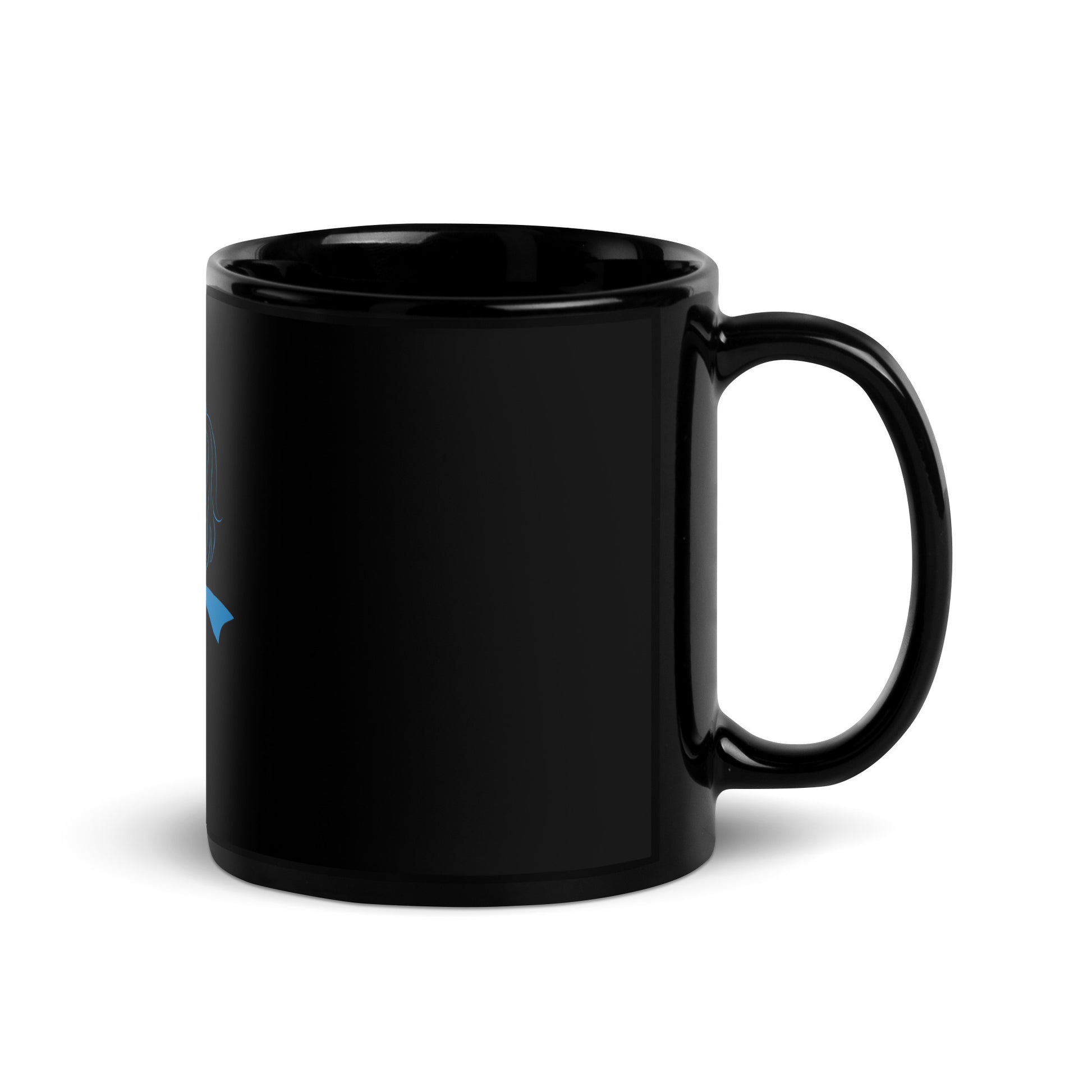 Sailor Mercury Black Glossy Mug (Sailor Moon)