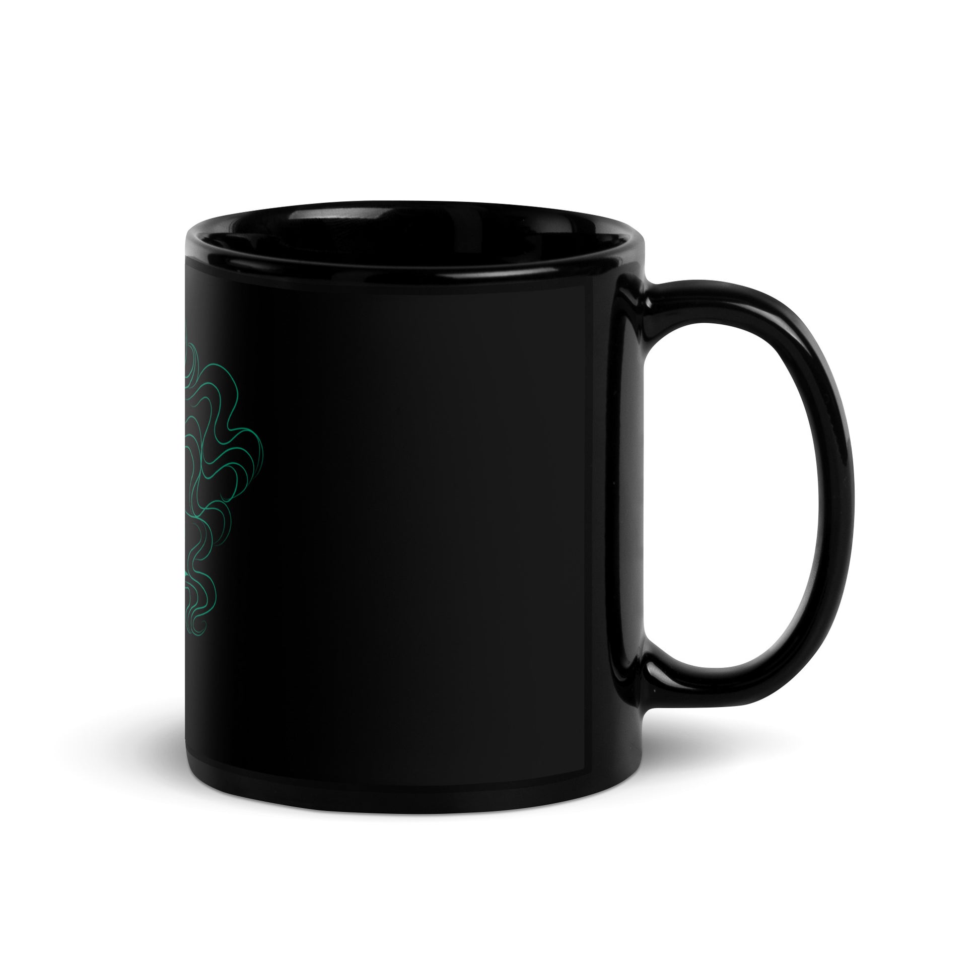 Sailor Neptune Black Glossy Mug (Sailor Moon)