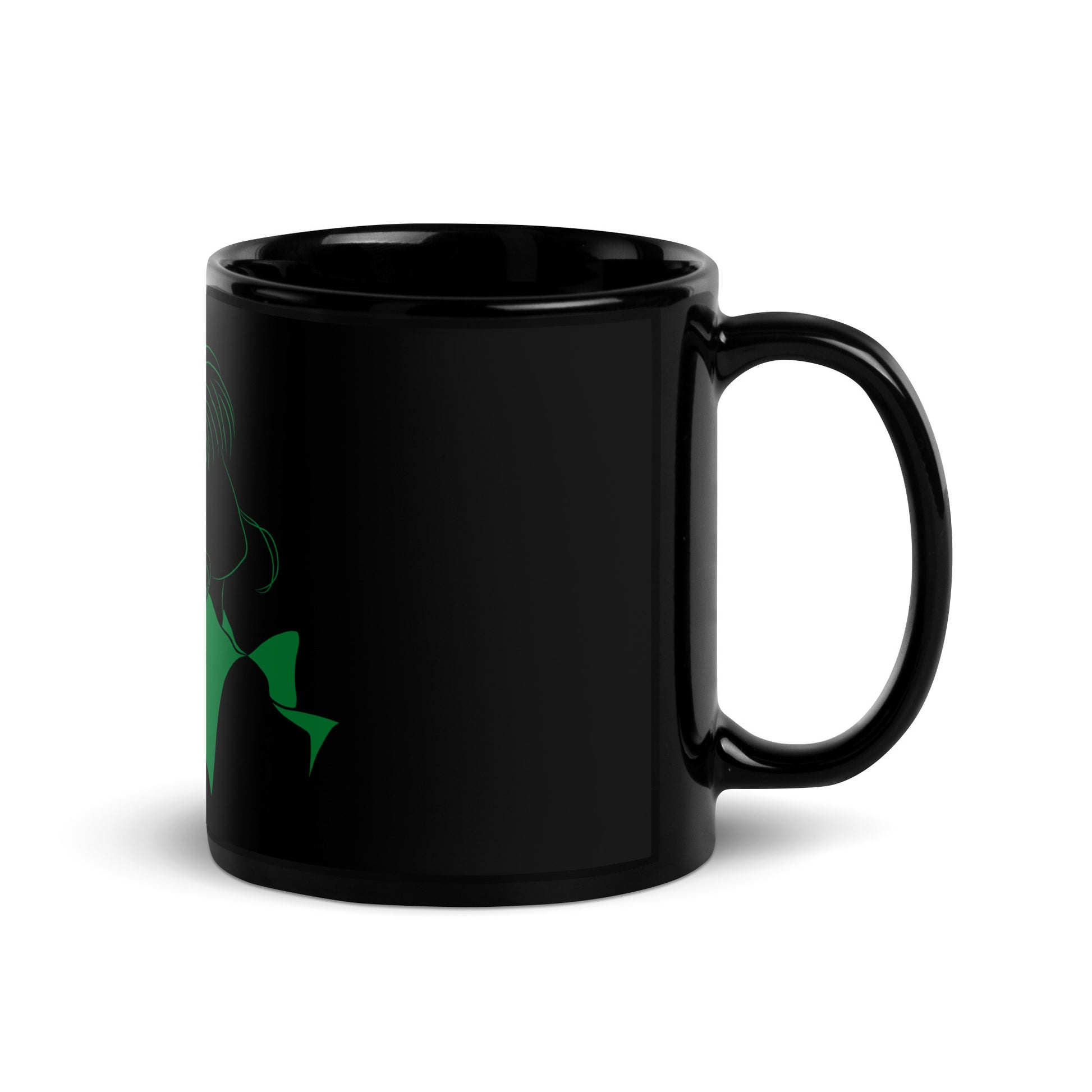 Sailor Jupiter Black Glossy Mug (Sailor Moon)