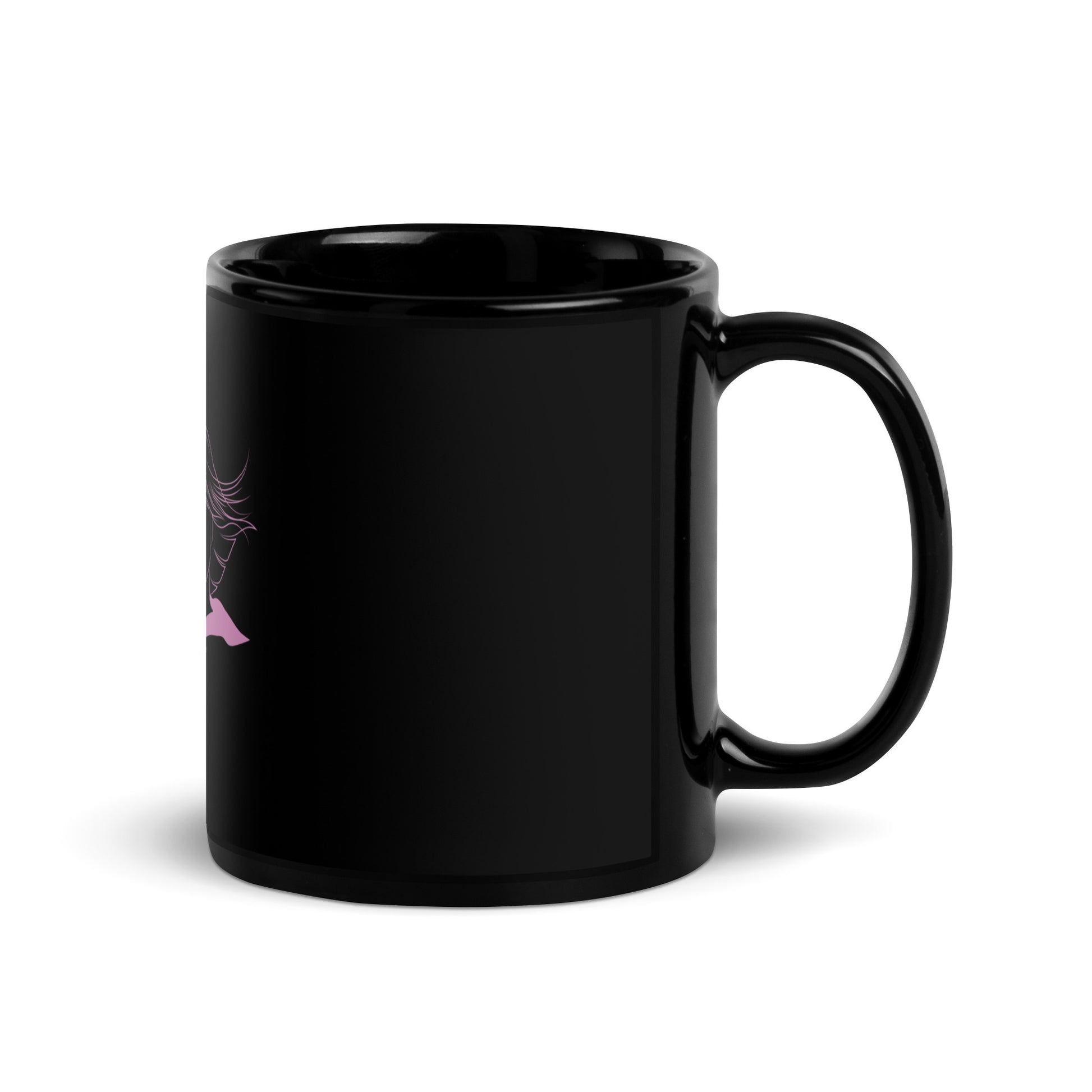 Sailor Saturn Black Glossy Mug (Sailor Moon)