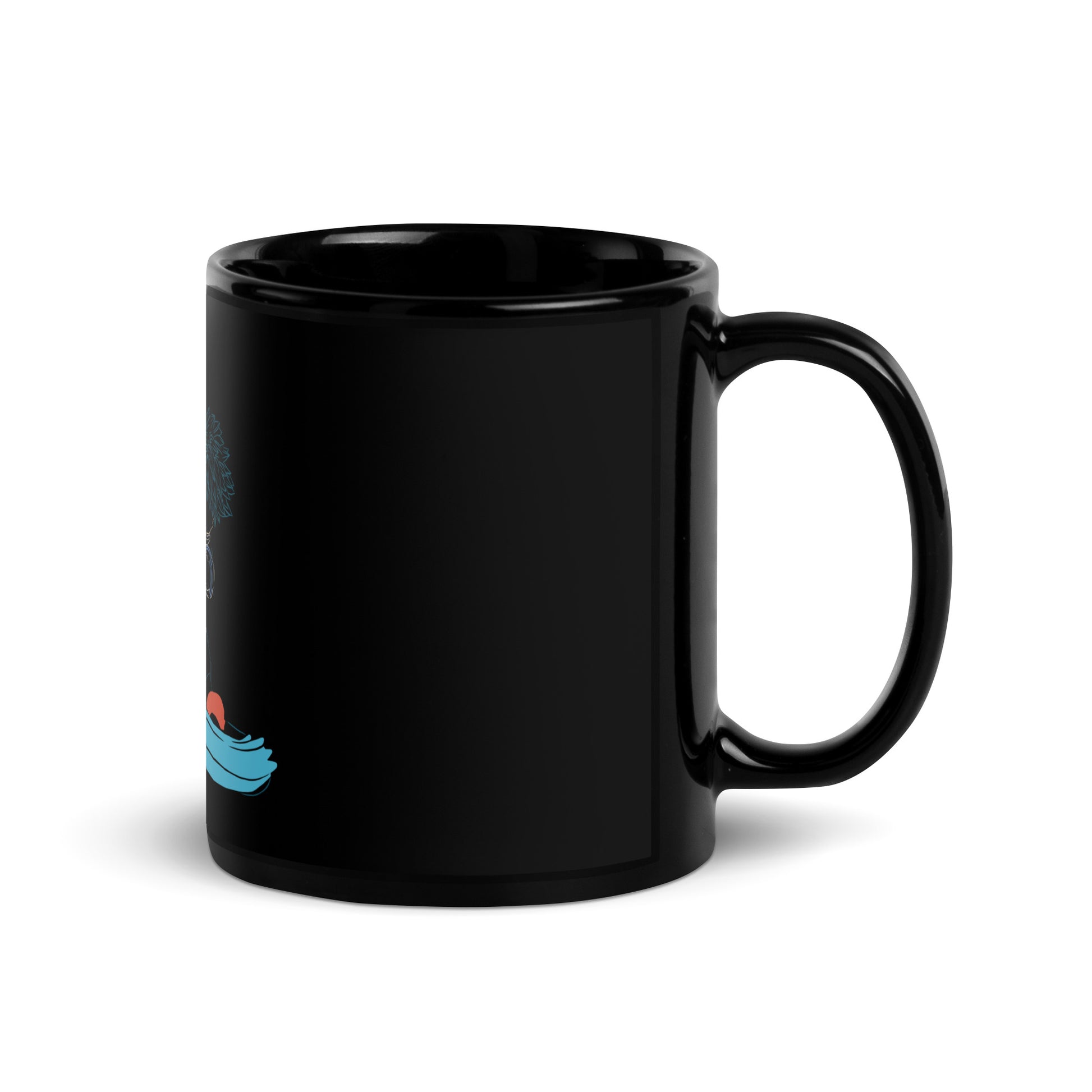 Deku Black Glossy Mug (My Hero Academia)