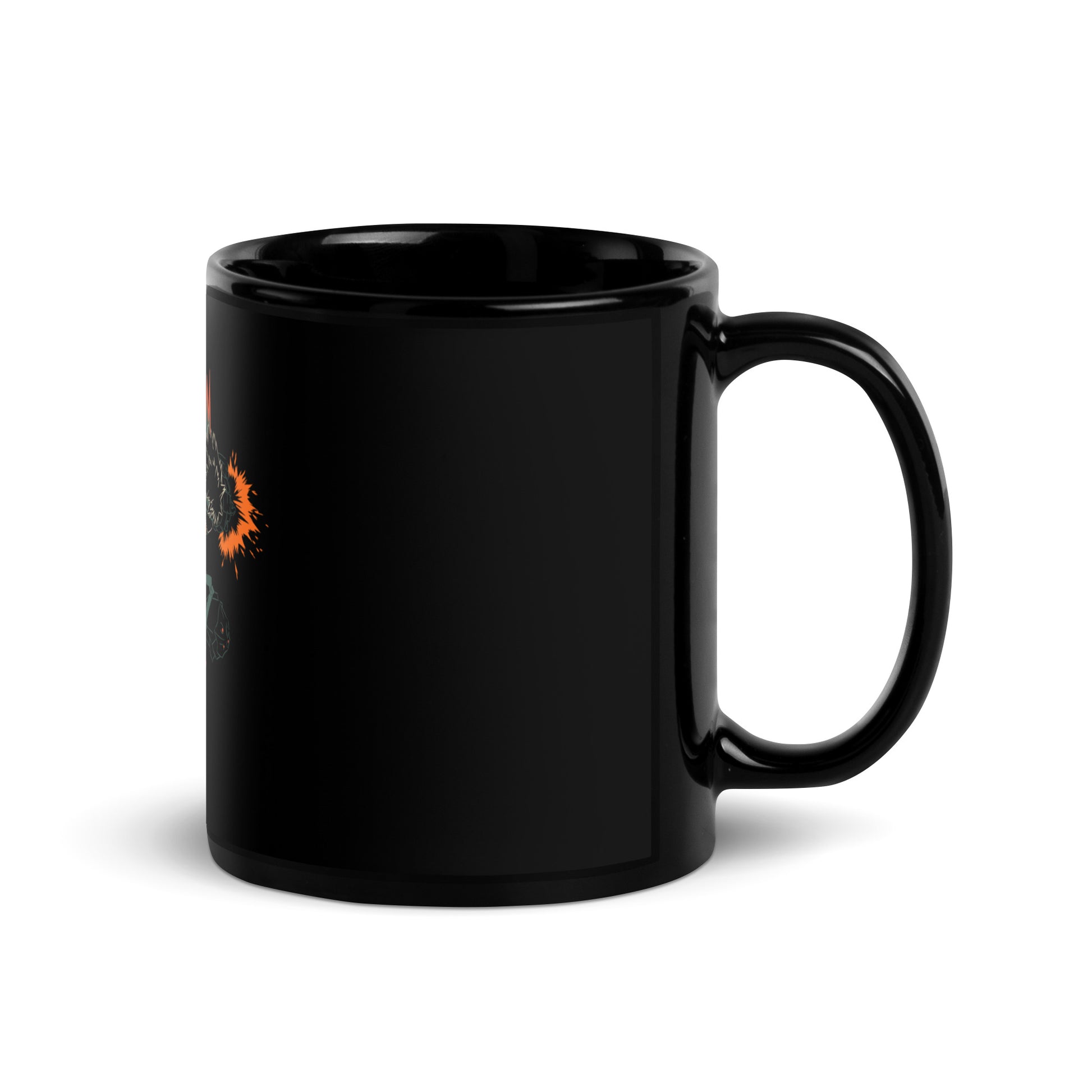 Bakugou Black Glossy Mug (My Hero Academia)