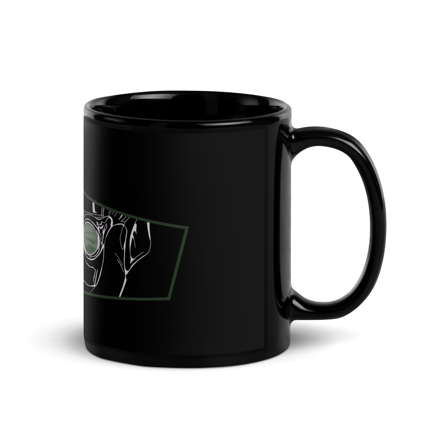 Nanami Black Glossy Mug (Jujutsu Kaisen)