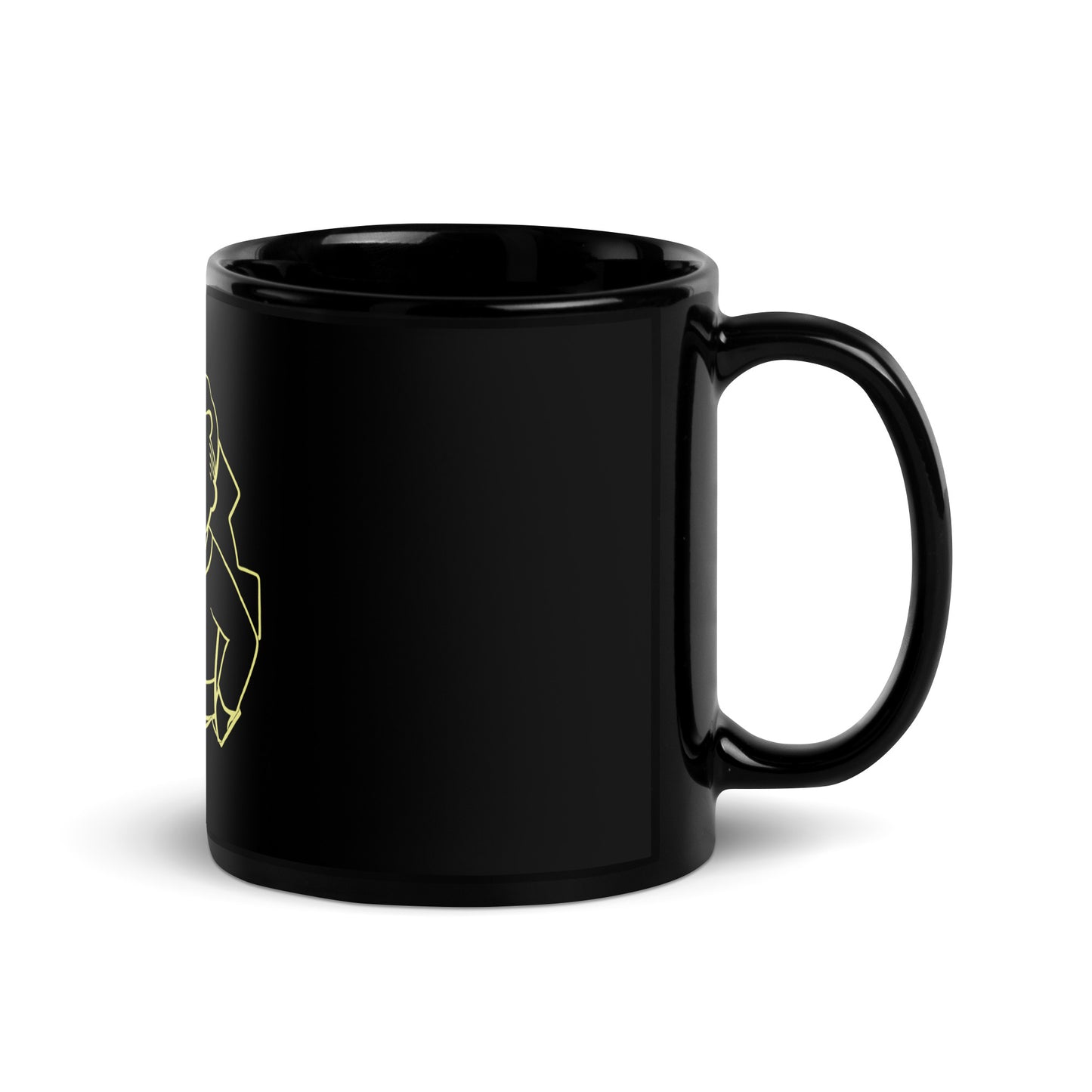 Vault-boy Black Glossy Mug (Fallout)