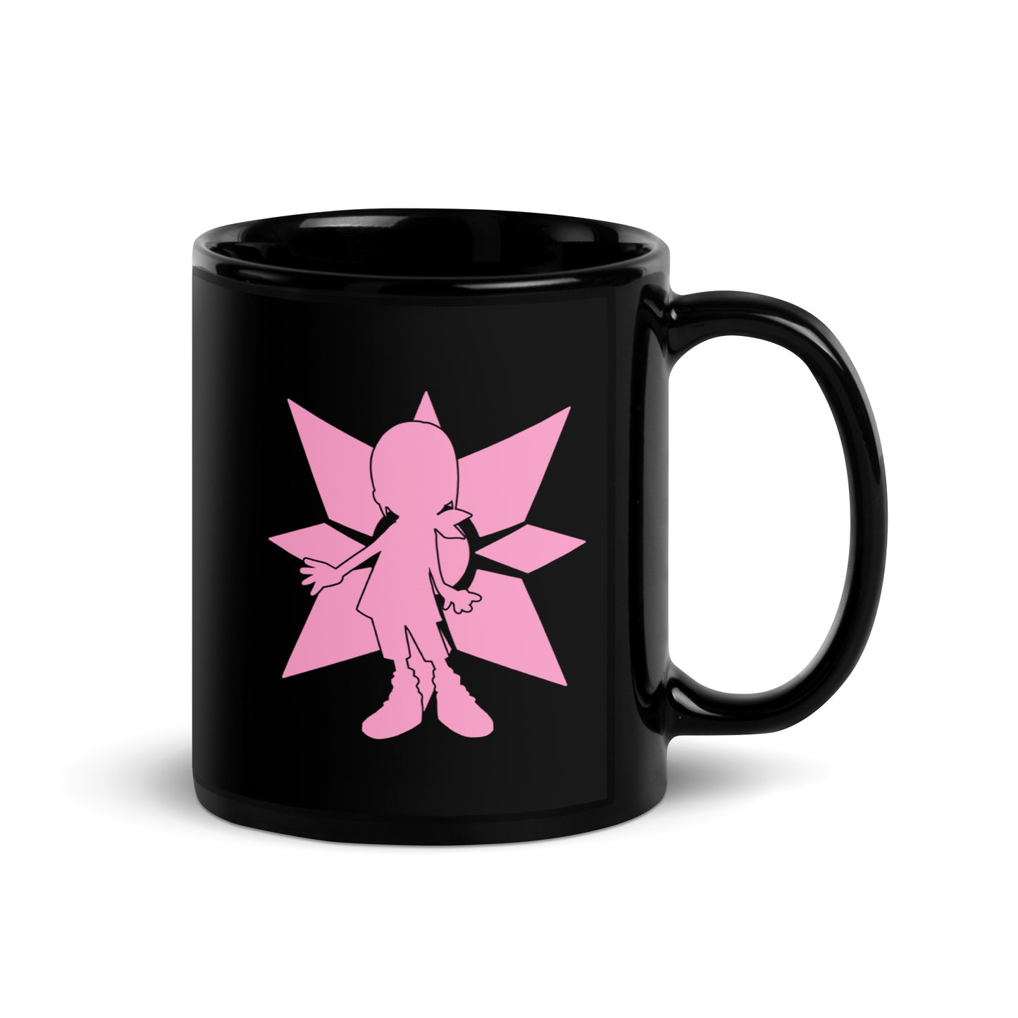 Hikari (Kari)/Tailmon (Gatomon) Black Glossy Mug (Digimon)