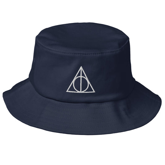 Deathly Hallows Old School Bucket Hat (Harry Potter)