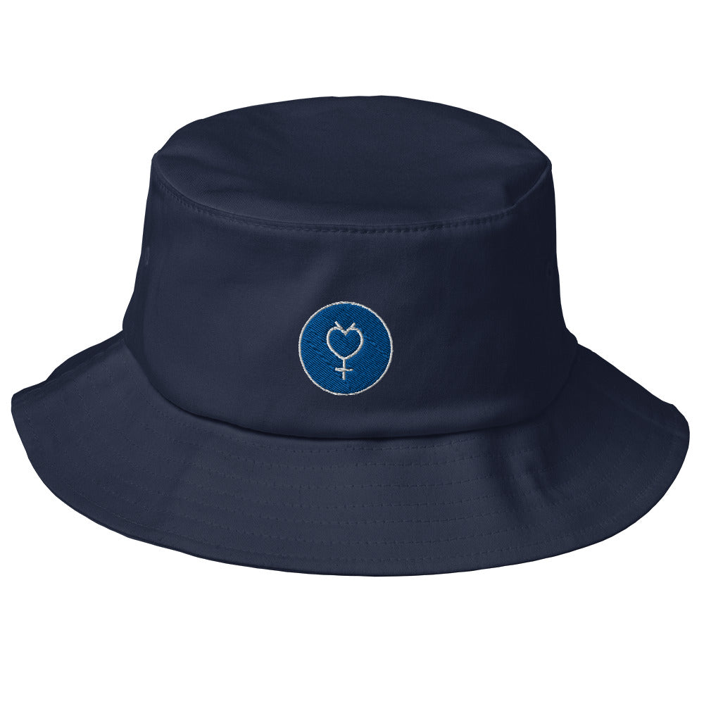 Sailor Mercury Old School Bucket Hat (Sailor Moon)