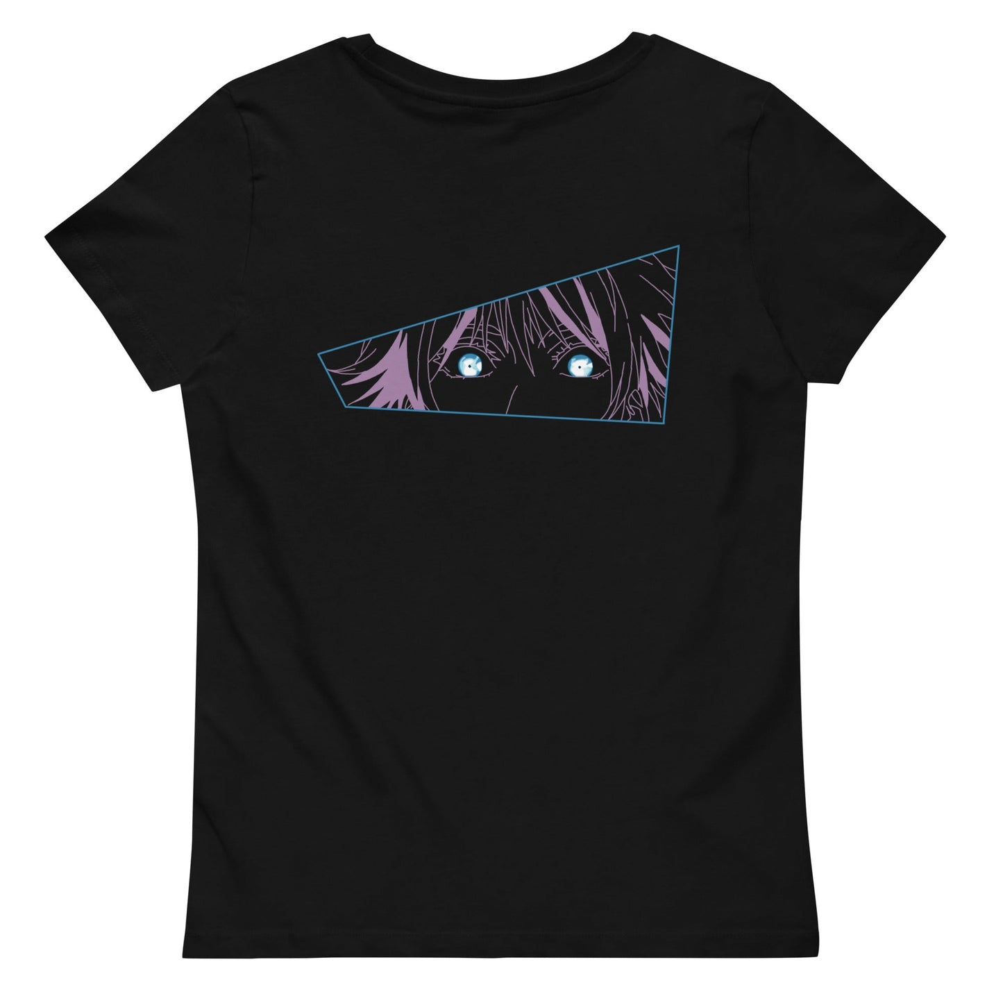 Camiseta ajustada para mujer Gojo (Jujutsu Kaisen) - Fungi Freak3981048_12108NegroSCamiseta ajustada para mujer Gojo (Jujutsu Kaisen)