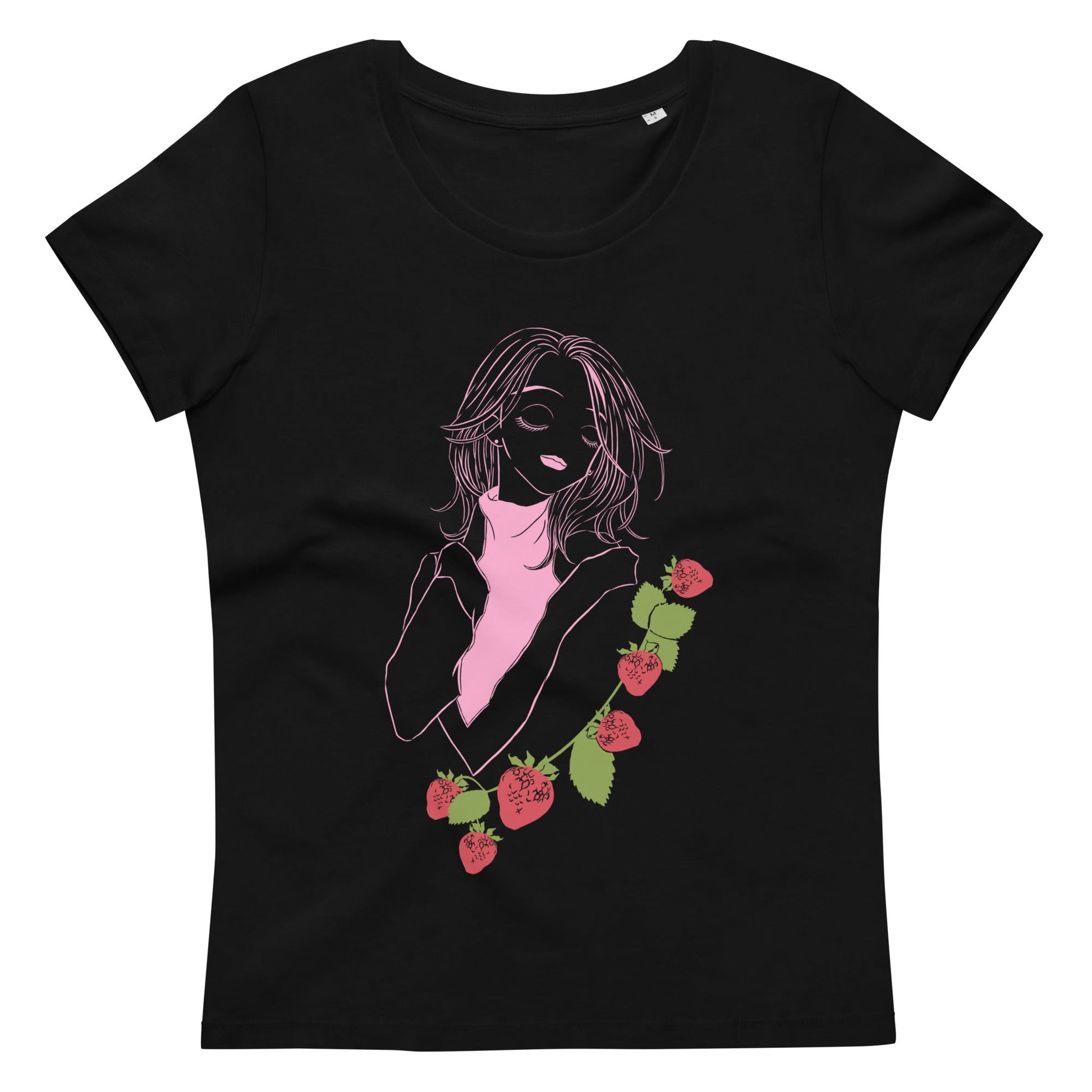 Camiseta ajustada para mujer Hachi/Nana - Fungi Freak1150805_12108NegroSCamiseta ajustada para mujer Hachi/Nana