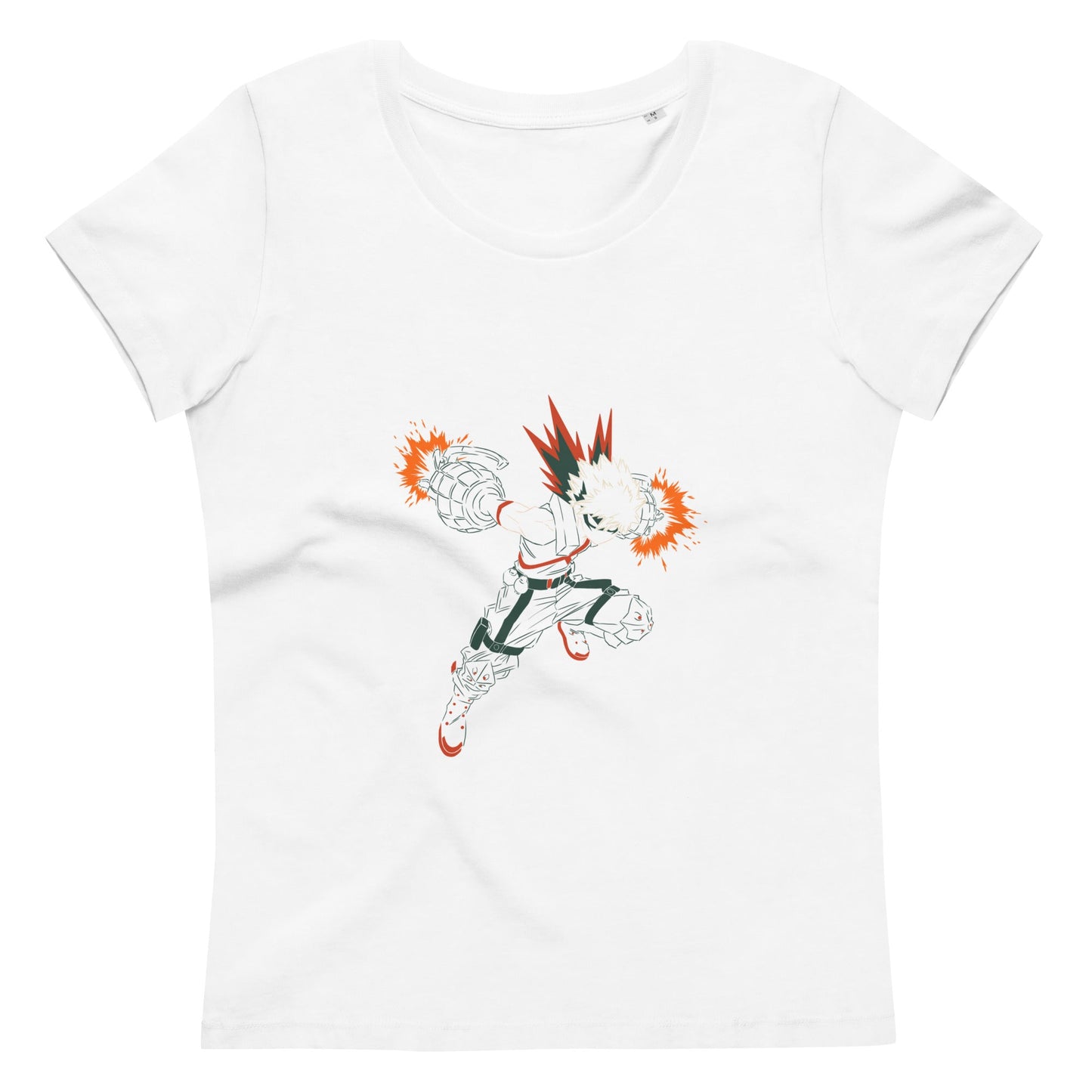 Camiseta ajustada para mujer Katsuki Bakugo (My hero academia) - Fungi Freak3813290_12128BlancoSCamiseta ajustada para mujer Katsuki Bakugo (My hero academia)