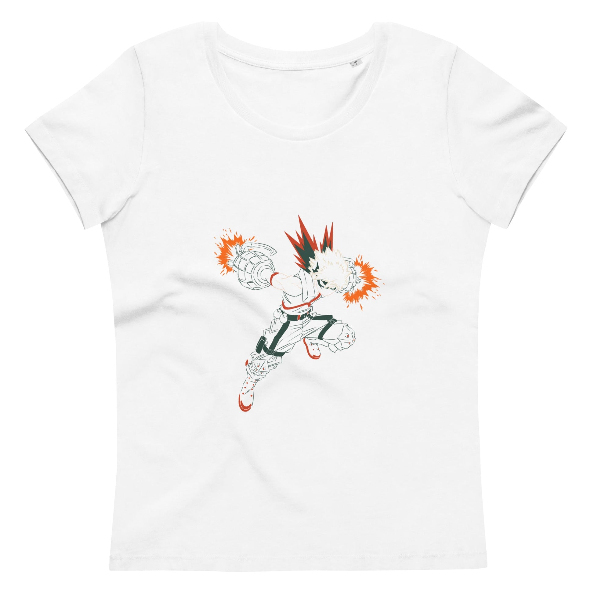 Camiseta ajustada para mujer Katsuki Bakugo (My hero academia) - Fungi Freak3813290_12128BlancoSCamiseta ajustada para mujer Katsuki Bakugo (My hero academia)