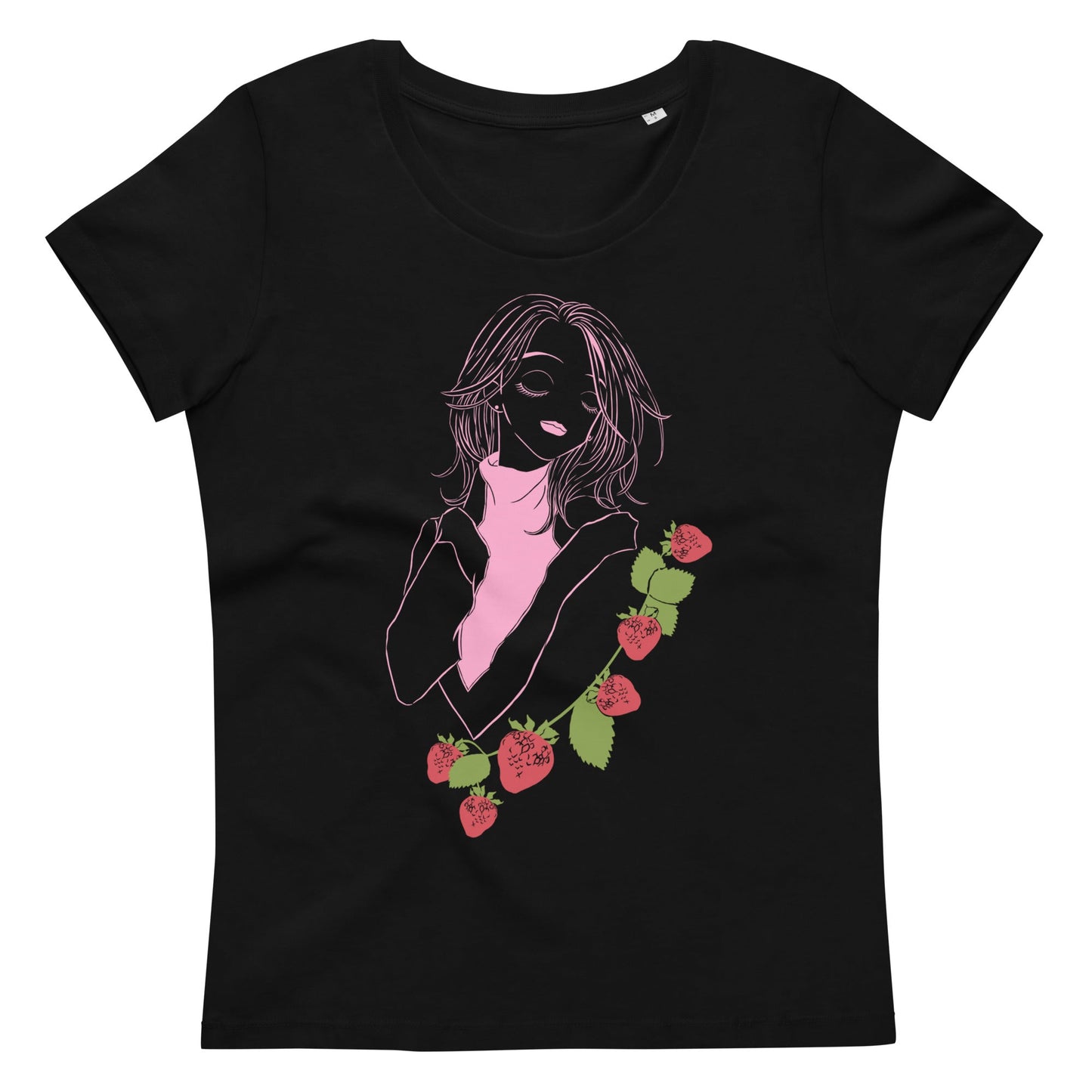 Camiseta ajustada para mujer Nana (Hachi) - Fungi Freak7305708_12108NegroSCamiseta ajustada para mujer Nana (Hachi)