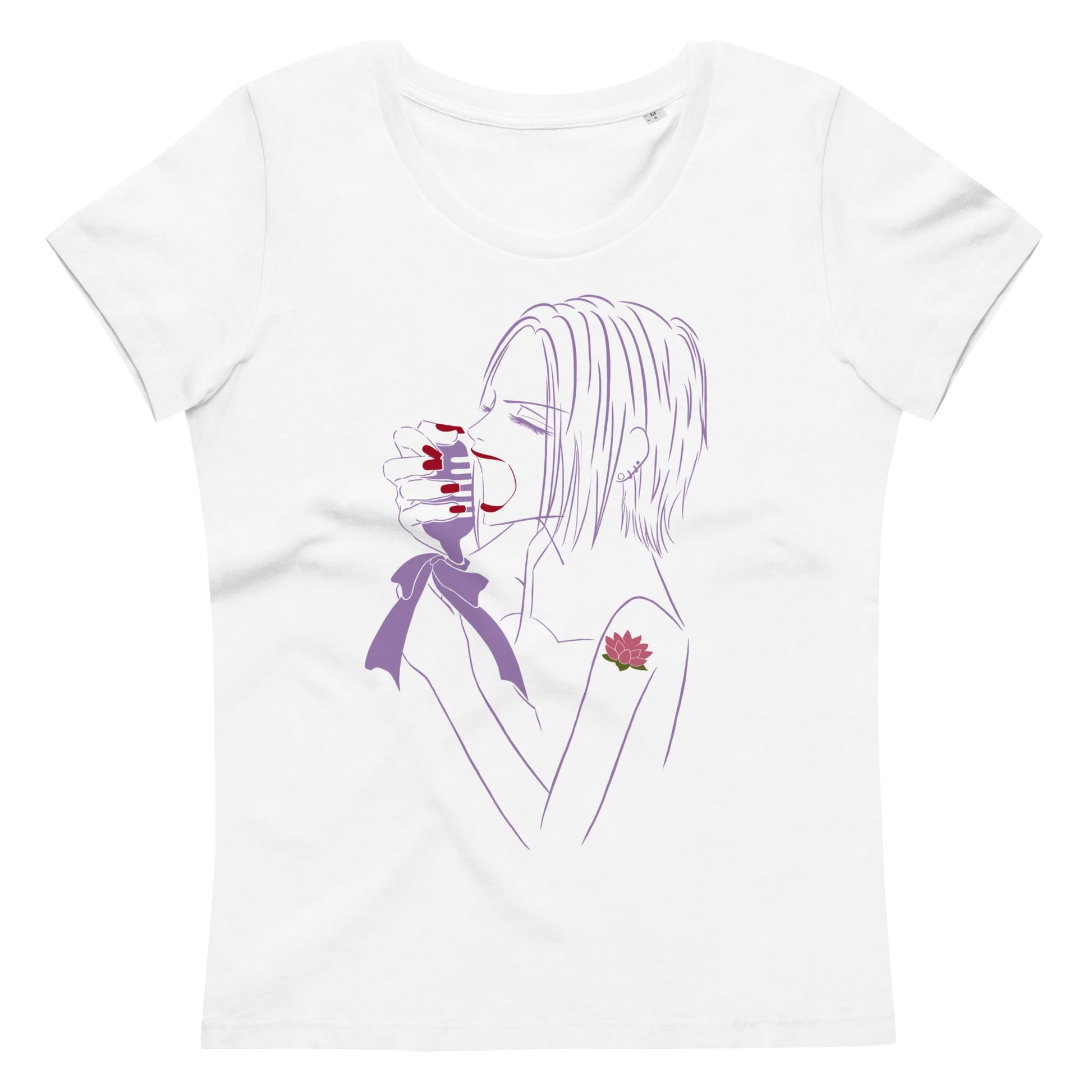 Camiseta ajustada para mujer Nana - Fungi Freak7017185_12128BlancoSCamiseta ajustada para mujer Nana