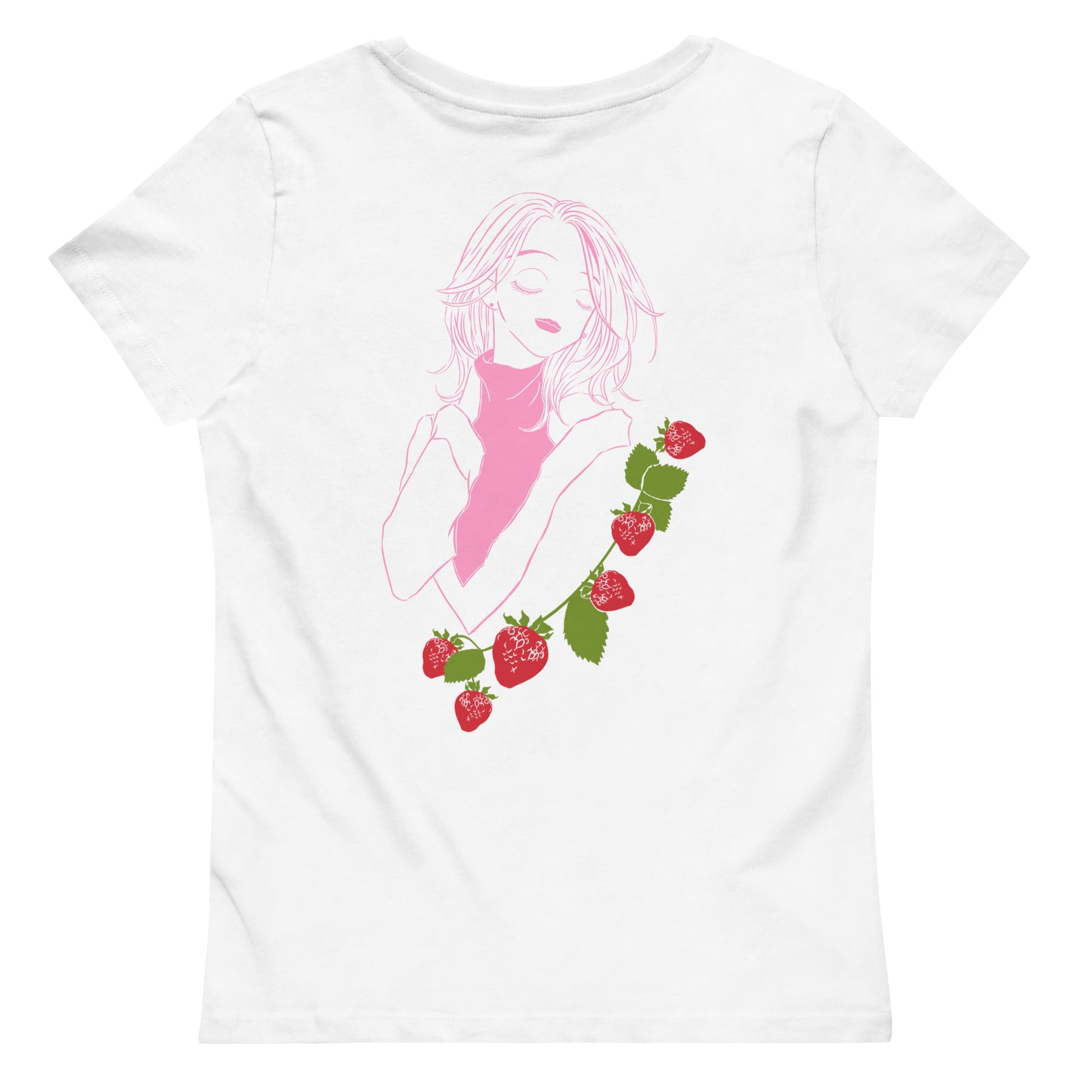 Camiseta ajustada para mujer Nana/Hachi - Fungi Freak7124519_12128BlancoSCamiseta ajustada para mujer Nana/Hachi