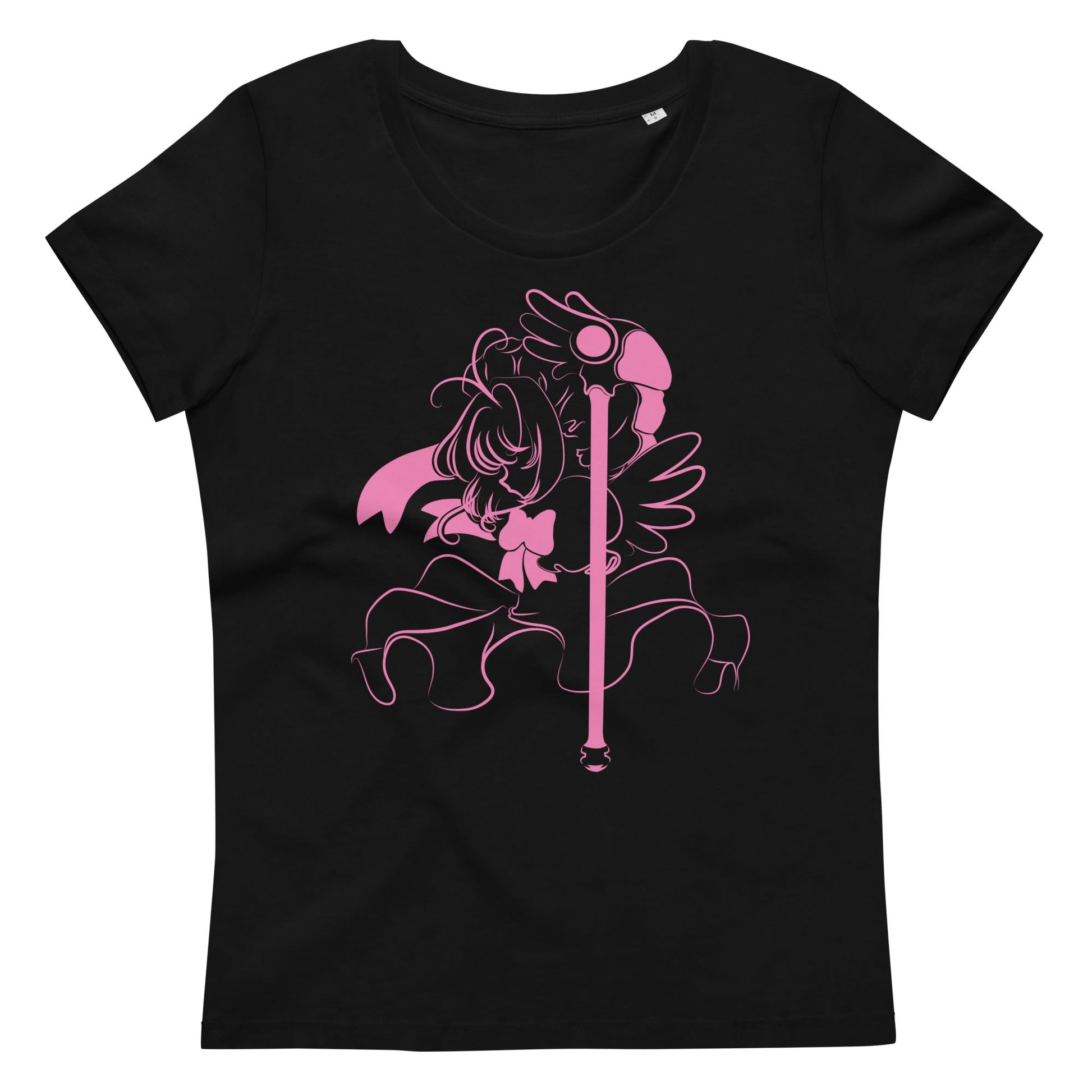 Camiseta ajustada para mujer Sakura (Cardcaptor Sakura) - Fungi Freak8284775_12108NegroSCamiseta ajustada para mujer Sakura (Cardcaptor Sakura)