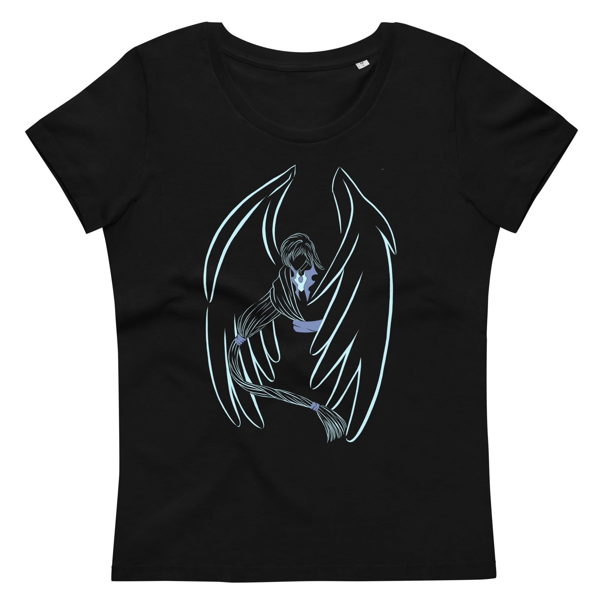 Camiseta ajustada para mujer Yue (Cardcaptor Sakura) - Fungi Freak9729977_12108NegroSCamiseta ajustada para mujer Yue (Cardcaptor Sakura)