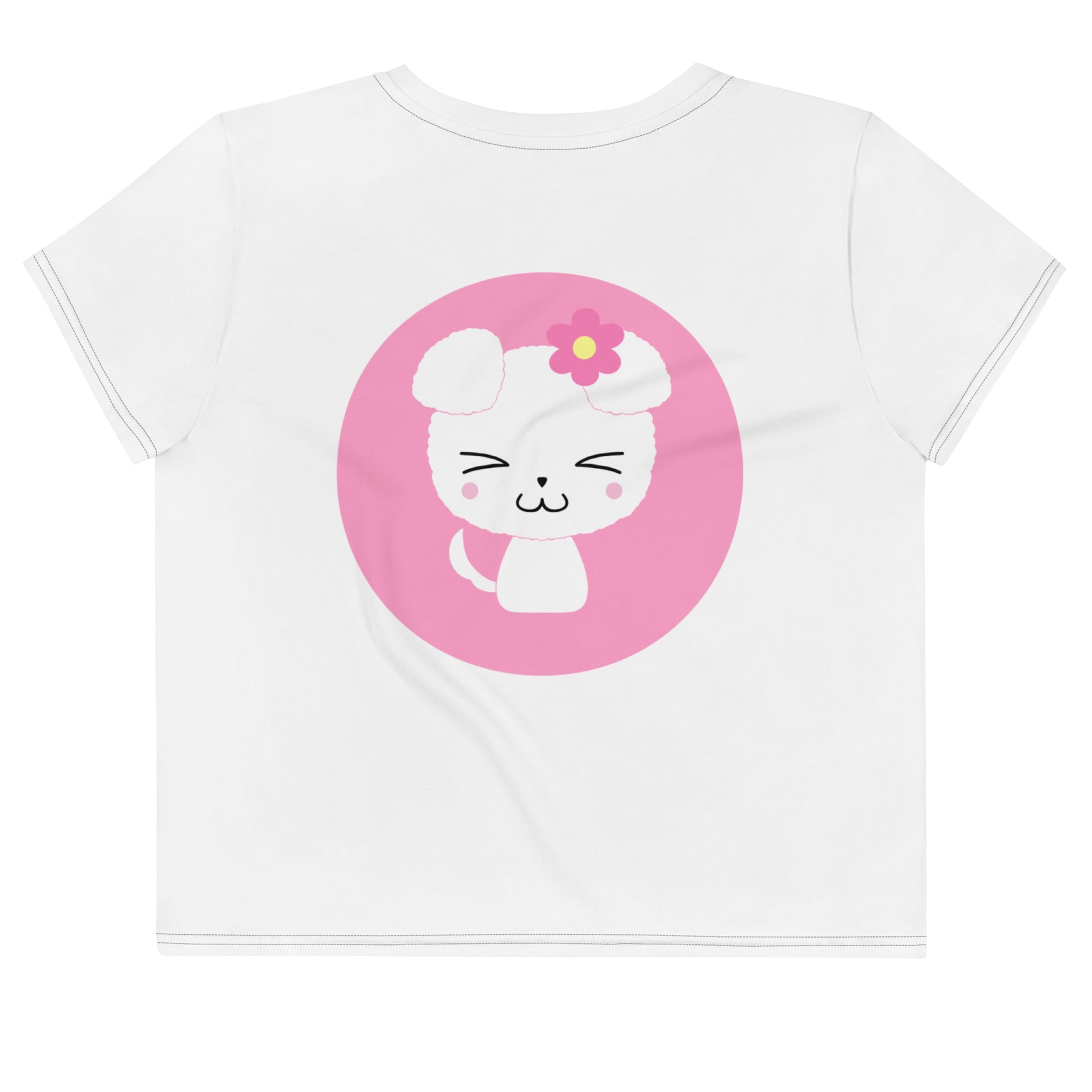 Nana (cat)/Hachi (dog) Crop Tee (Nana)